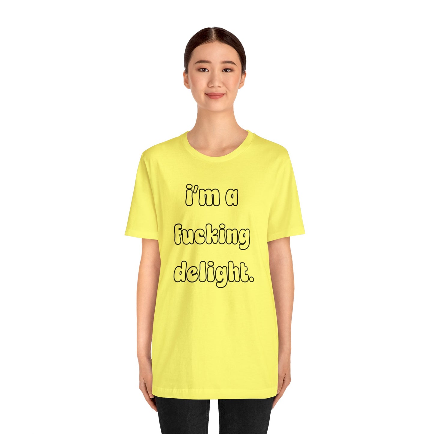 I'm A Delight Tshirt, Aesthetic Trendy Oversized Shirt