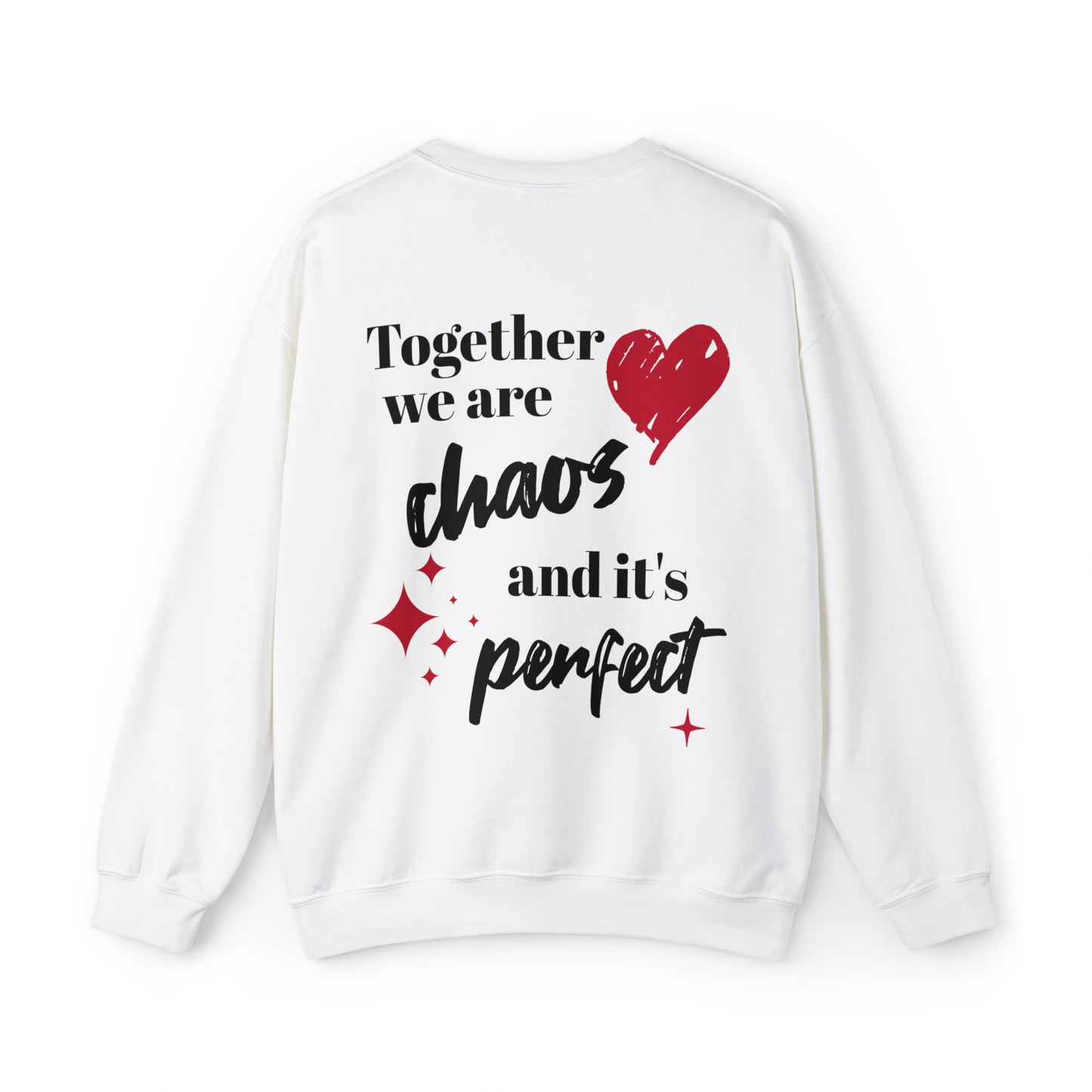 Together We Are Chaos Crewneck Sweatshirt, Aesthetic Sweatshirt, Trendy Sweatshirts, Oversized Sweatshirt