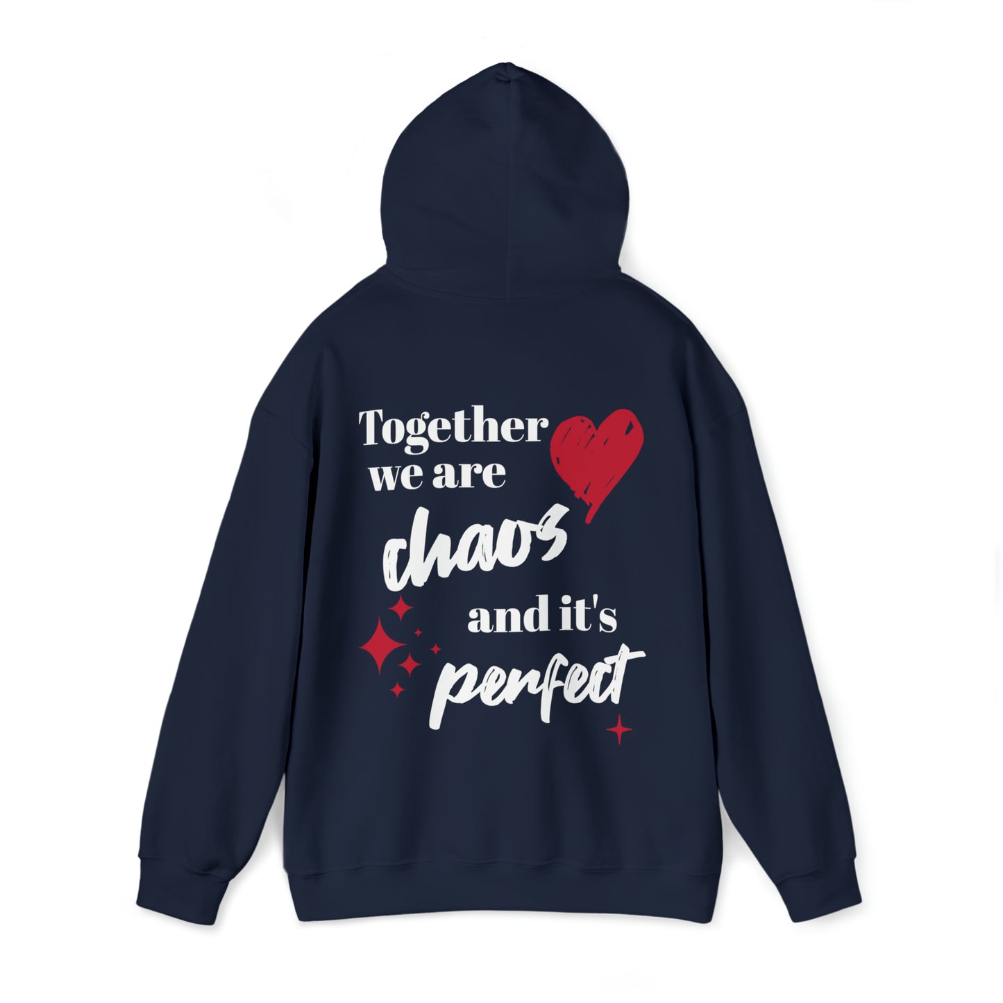 Together We Are Chaos Hoodie, Aesthetic Hoodies, Trendy Oversized Sweatshirts, Quote Sweatshirt