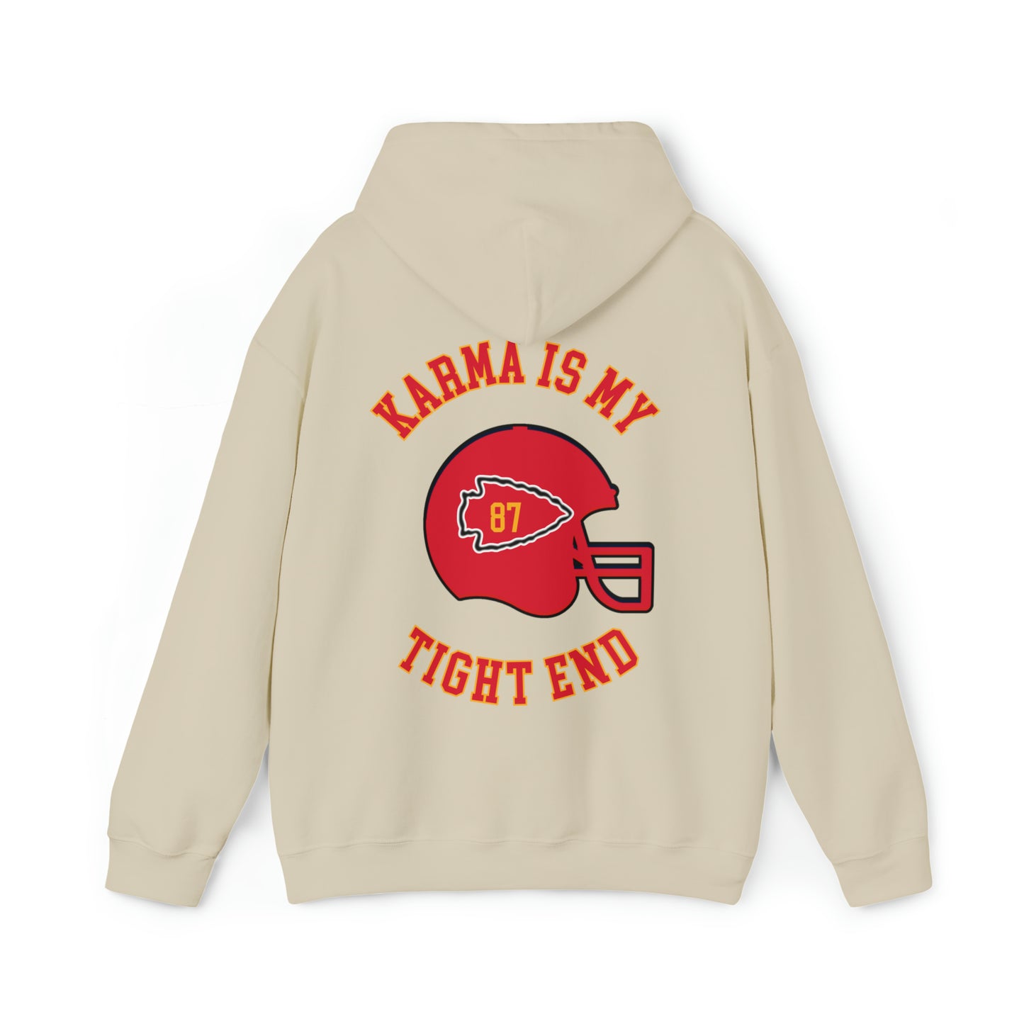 Taylor and Kelce, Karma is My Tight End Sweatshirt, In My Red Era Hoodie