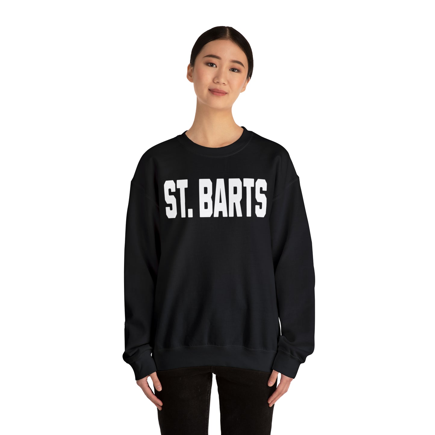 ST. BARTS Sweatshirt, College Sweatshirt, University Crewneck, Oversized Sweatshirt, Trendy Aesthetic Sweatshirt, VSCO Sweatshirt