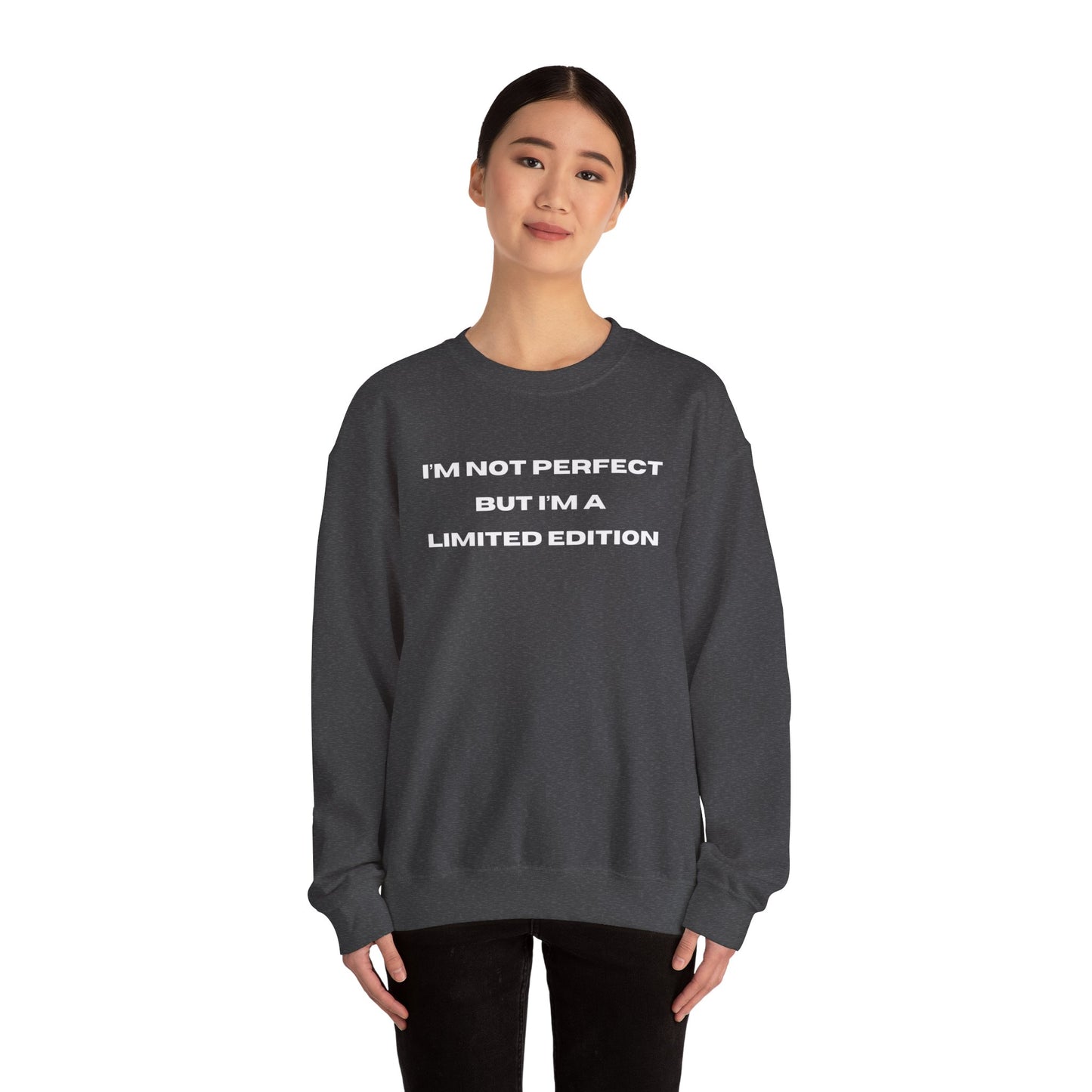 I'm Not Perfect Self Love Sweatshirt, Self Care Sweatshirt, Mental Health Hoodie, Aesthetic Trendy Gift for Friend, Oversized Crewneck