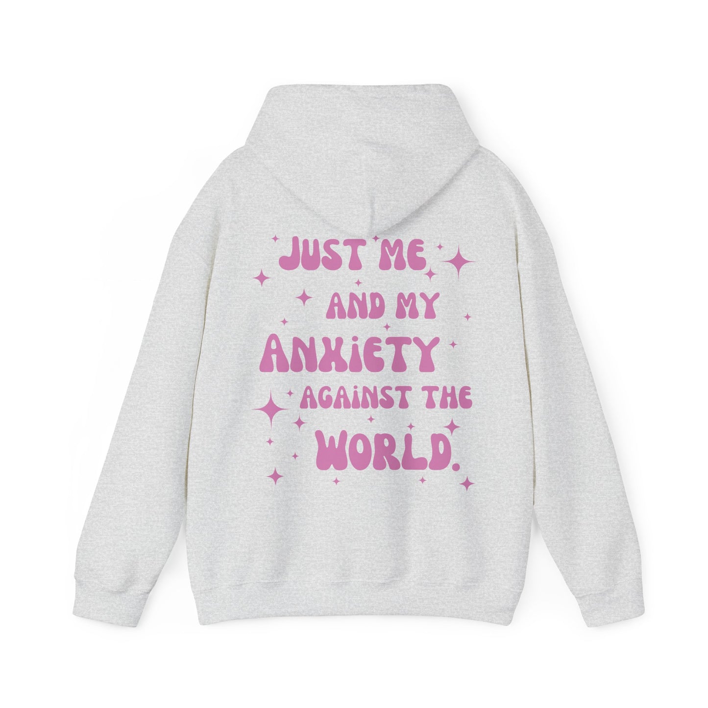 Me and My Anxiety Hoodie, Mental Health Sweatshirt, Self-Care Gift for Friend, VSCO Aesthetic Trendy Oversized, Therapist Shirt, Tik Tok