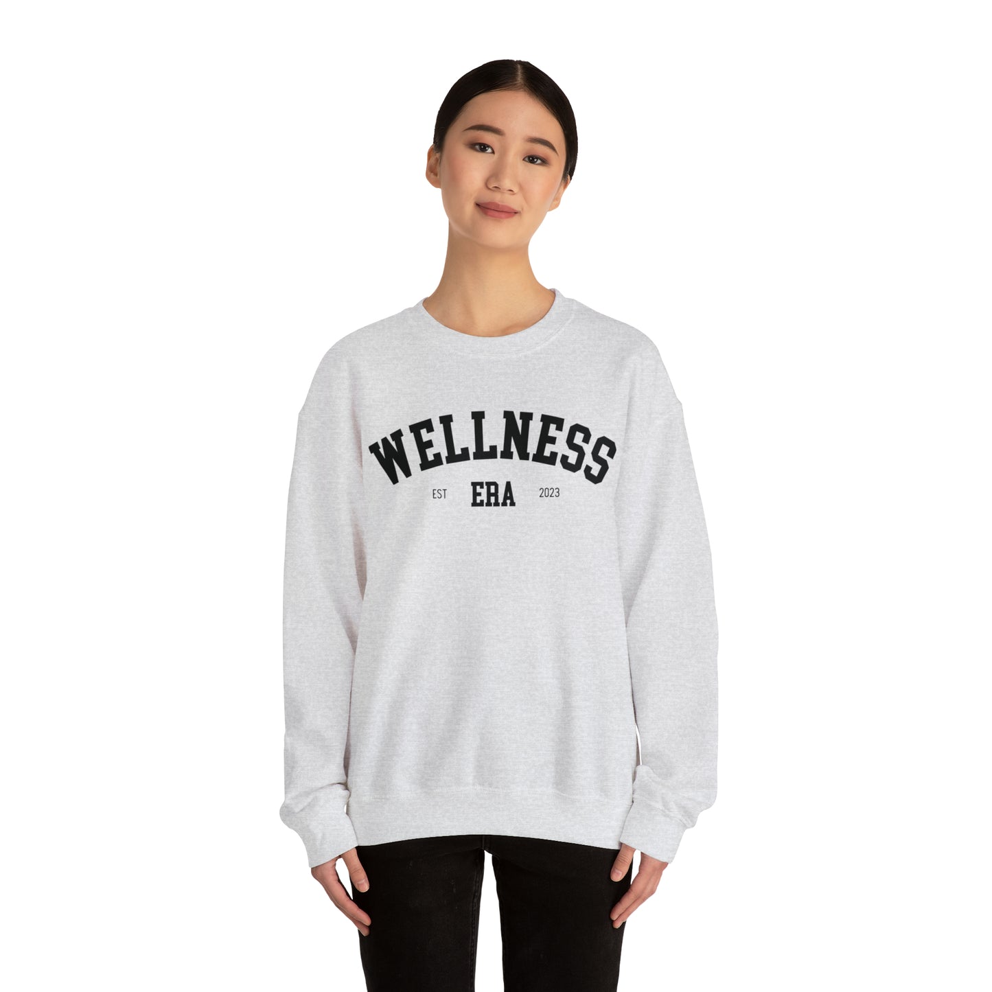 In My Wellness Era Crewneck Sweatshirt, Mental Health Sweatshirt, Collegiate Oversized Sweatshirt, Trendy Aesthetic Sweatshirt