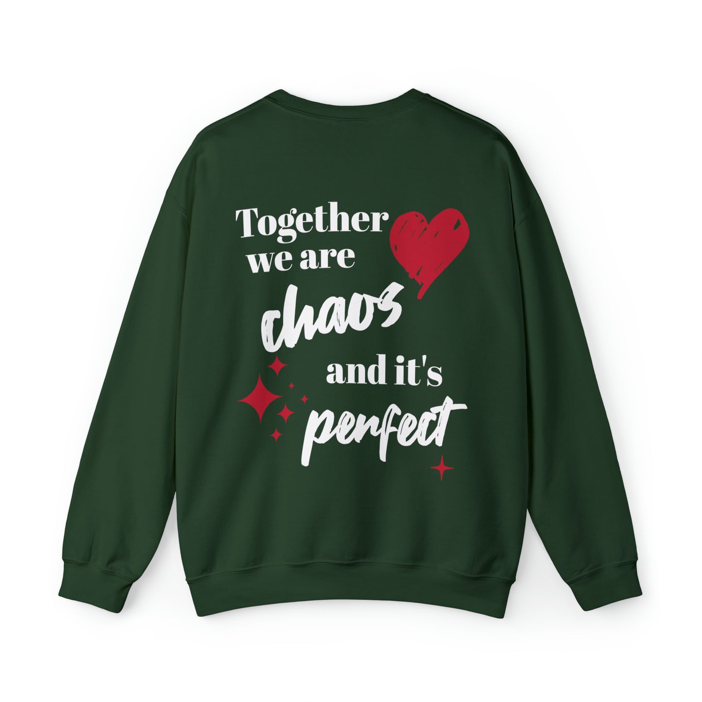 Together We Are Chaos Crewneck Sweatshirt, Aesthetic Sweatshirt, Trendy Sweatshirts, Oversized Sweatshirt