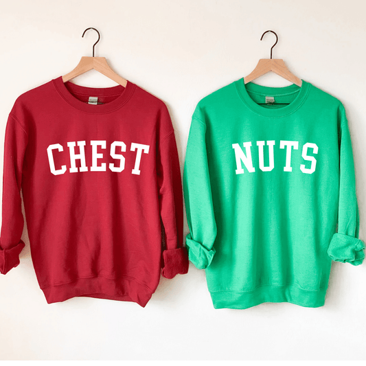 Nuts Sweatshirt, Merry Christmas Sweatshirts, Holiday Crewneck Sweatshirts, Cute Holiday, Plus Sized Christmas, Christmas Aesthetic Gifts