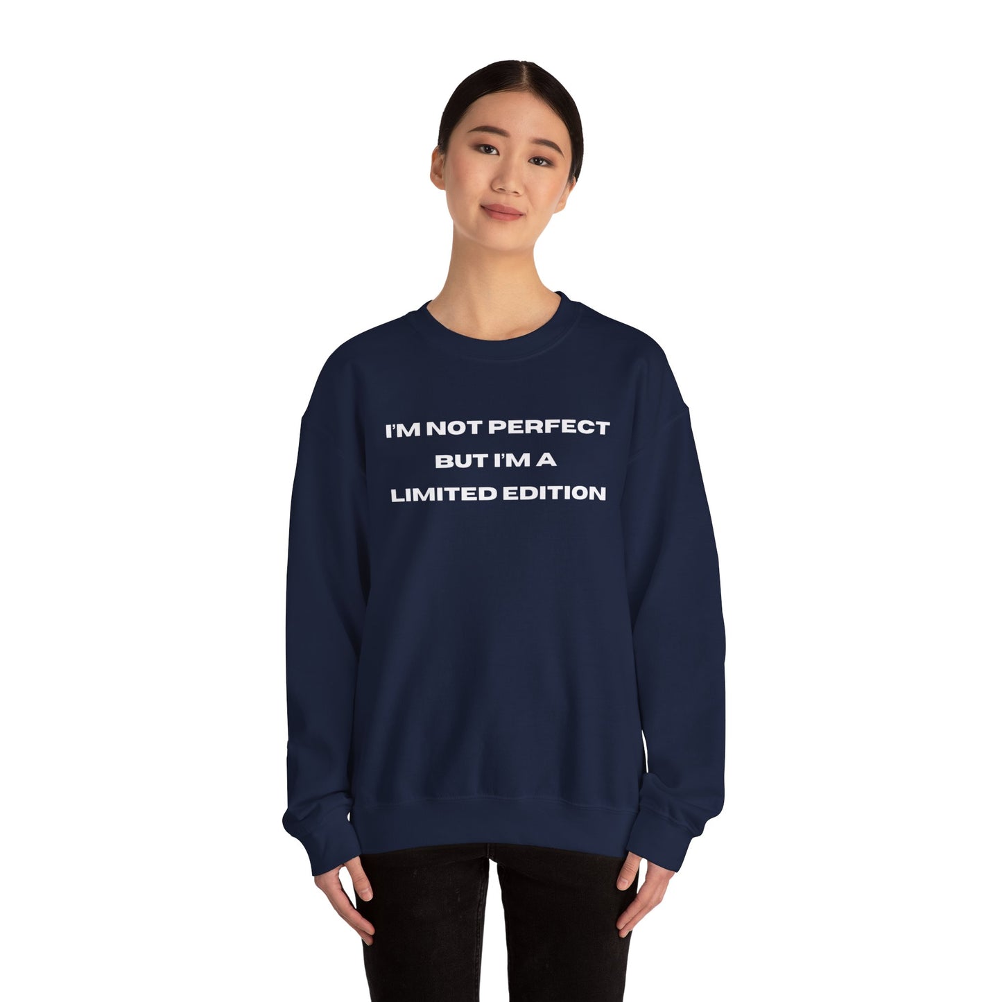 I'm Not Perfect Self Love Sweatshirt, Self Care Sweatshirt, Mental Health Hoodie, Aesthetic Trendy Gift for Friend, Oversized Crewneck