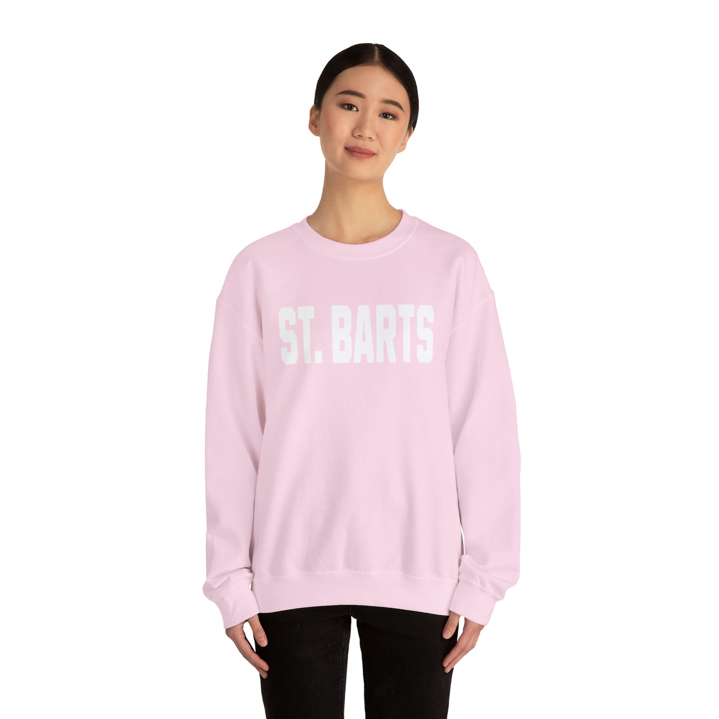 ST. BARTS Sweatshirt, College Sweatshirt, University Crewneck, Oversized Sweatshirt, Trendy Aesthetic Sweatshirt, VSCO Sweatshirt