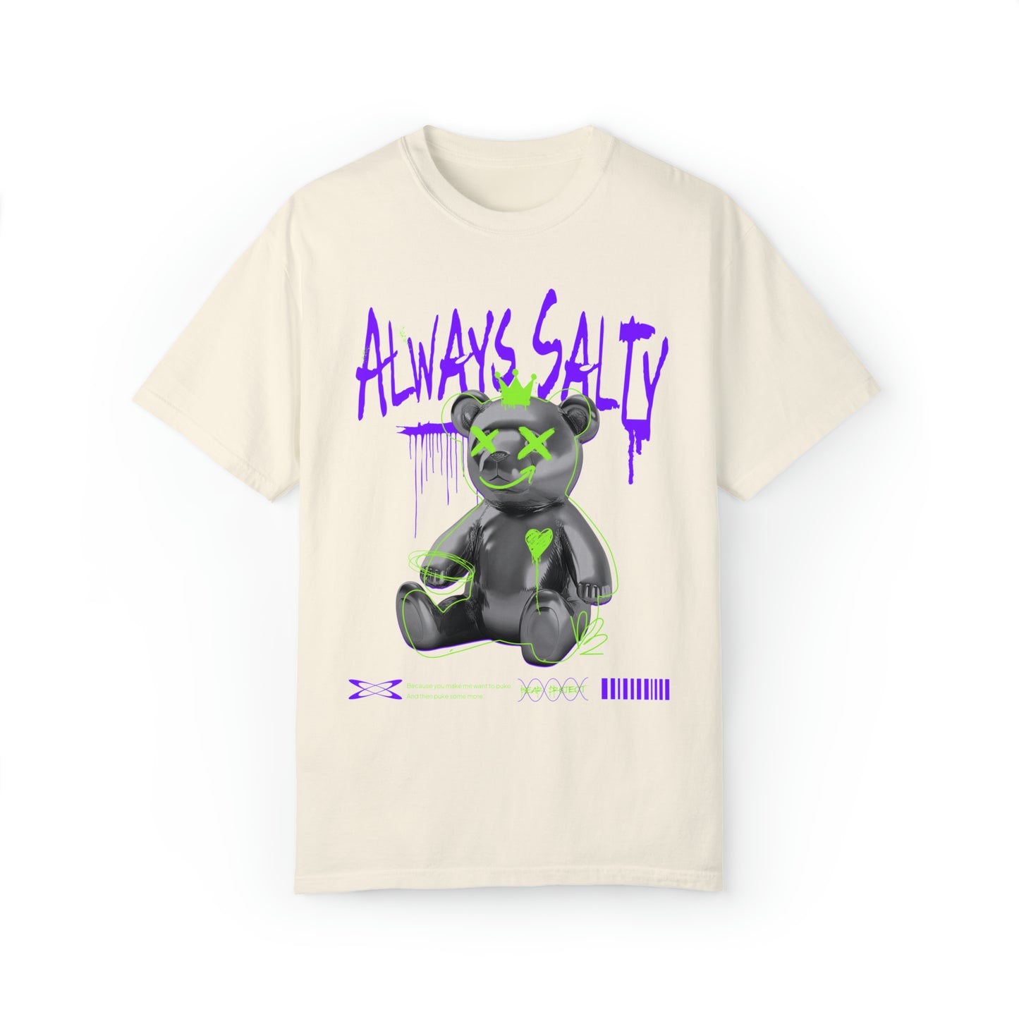 Comfort Colors Always Salty Tshirt, Aesthetic Trendy Oversized Shirt, VSCO Trendy, Tik Tok