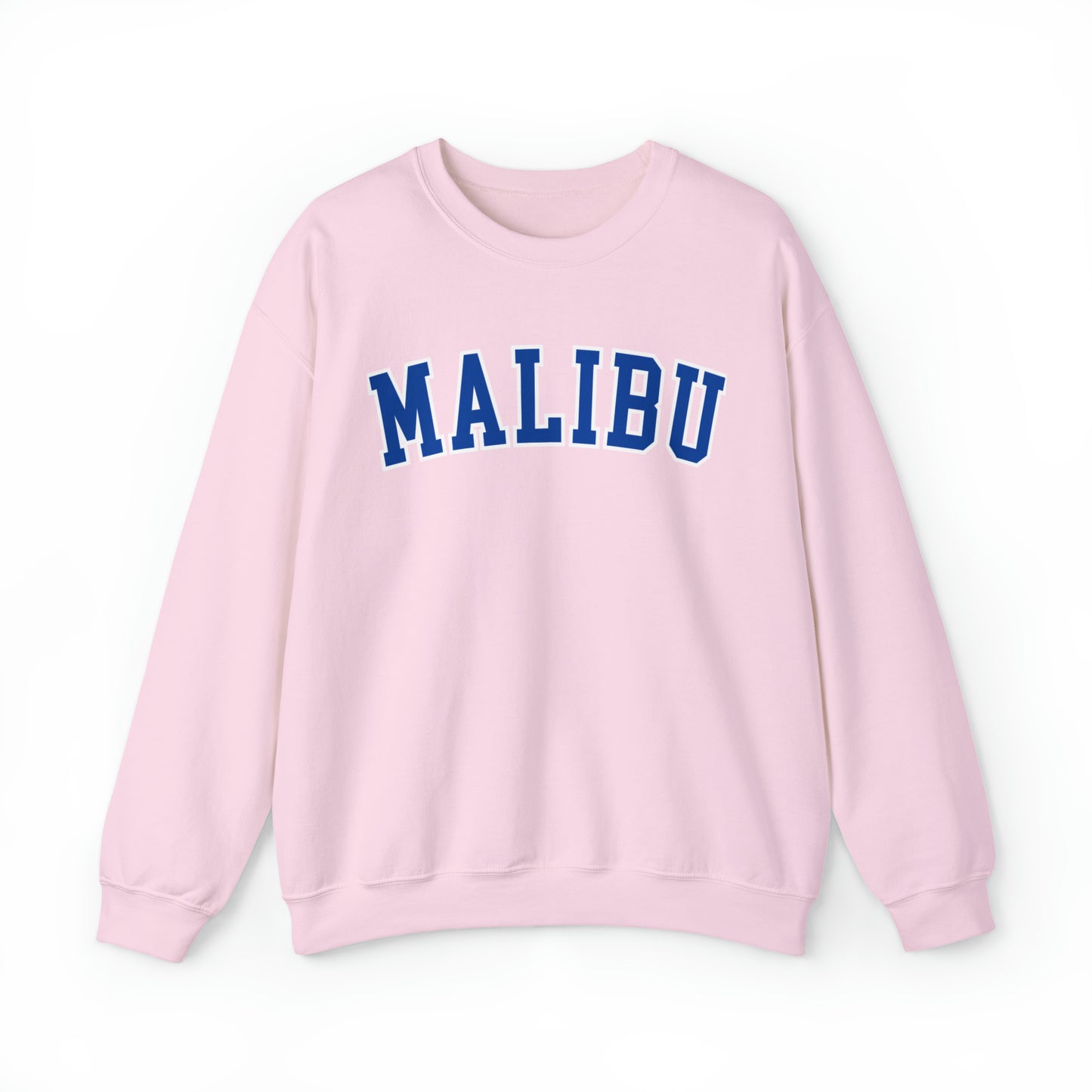 MALIBU Sweatshirt, College Sweatshirt, University Crewneck, Oversized Sweatshirt, Trendy Aesthetic Sweatshirt, VSCO Sweatshirt