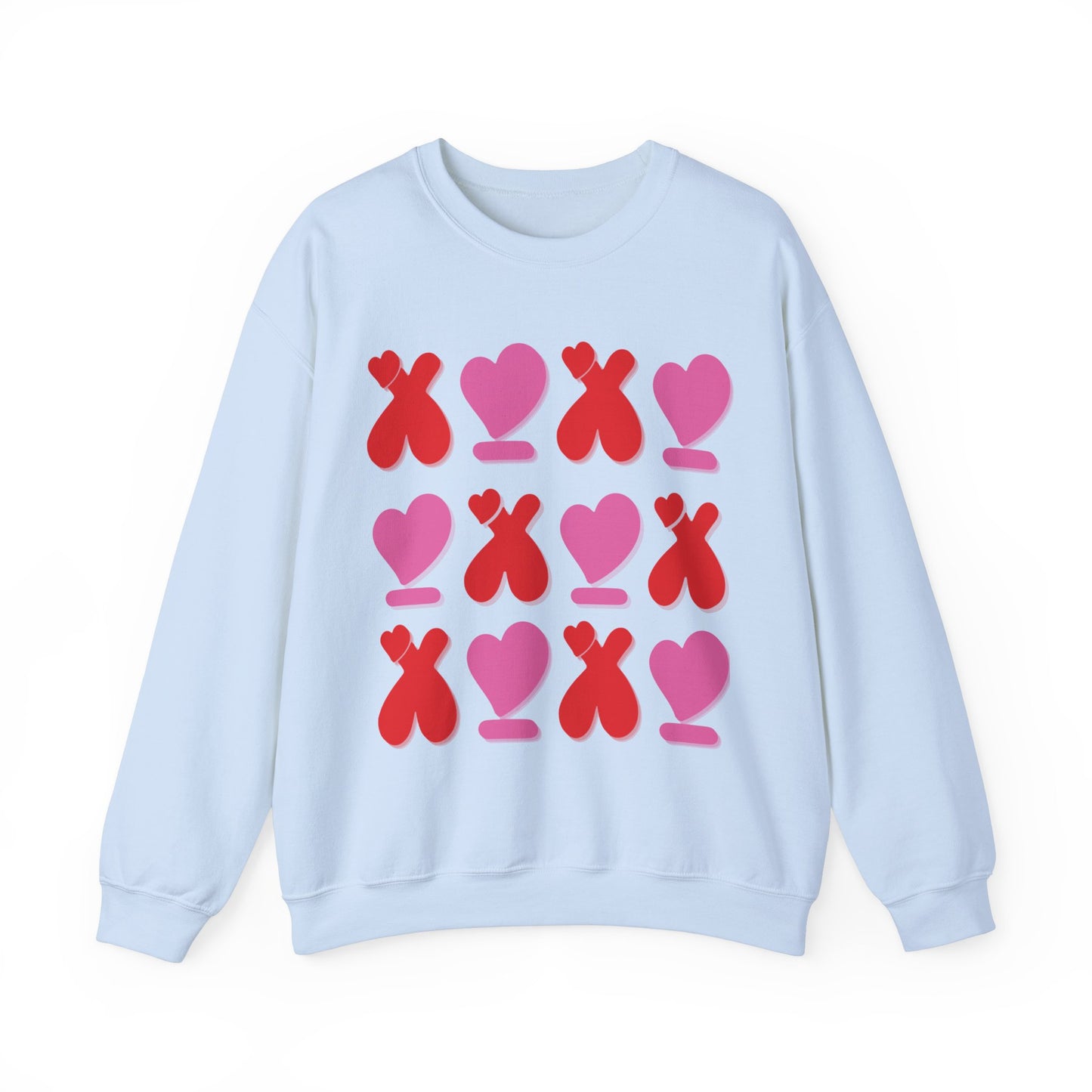 XOXO Valentine's Day Sweatshirt, Trendy Self Love Gift, Preppy Valentine Gift for Her, Aesthetic VSCO Love Day, Valentine Days Gift Crewneck