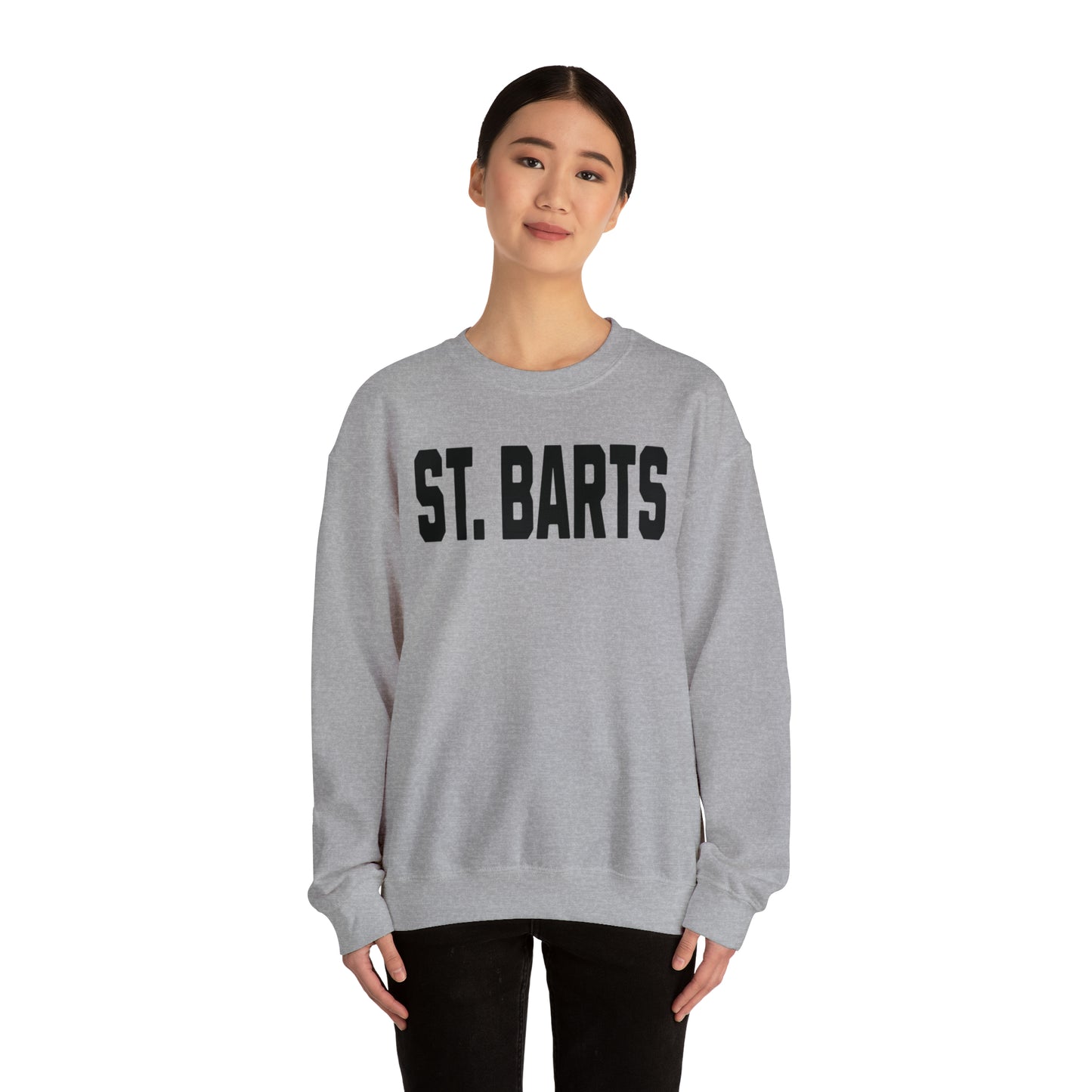 ST. BARTS Sweatshirt, College Sweatshirt, University Crewneck, Oversized Sweatshirt, Trendy Aesthetic Sweatshirt, VSCO Sweatshirt