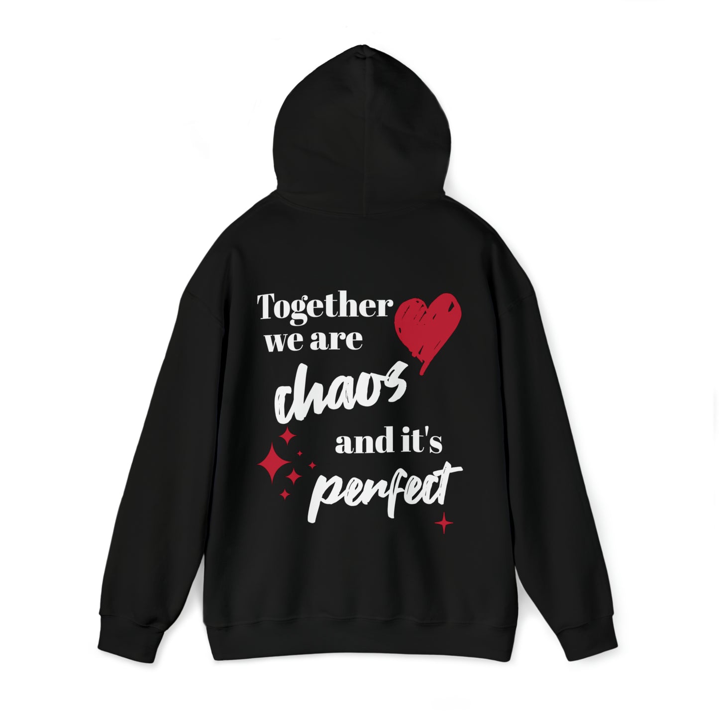 Together We Are Chaos Hoodie, Aesthetic Hoodies, Trendy Oversized Sweatshirts, Quote Sweatshirt