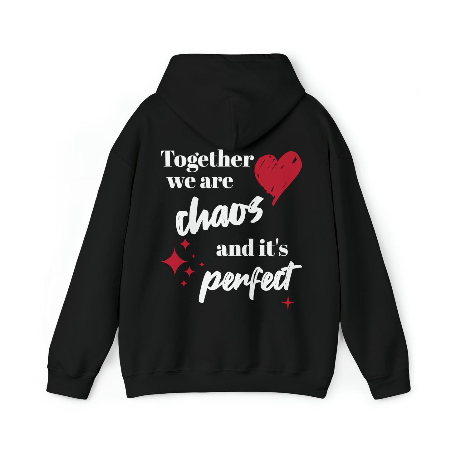 Together We Are Chaos Hoodie, Aesthetic Hoodies, Trendy Oversized Sweatshirts, Quote Sweatshirt