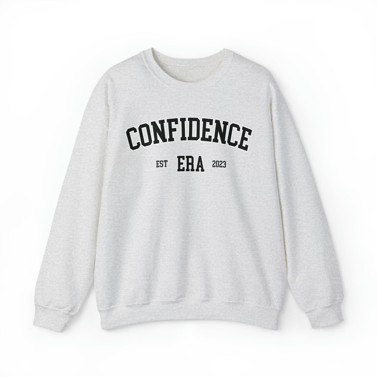 Inspiration Motivation College Sweatshirt, In My Confidence Era Aesthetic Trendy Sweatshirt, University Crewneck, Oversized Sweatshirt