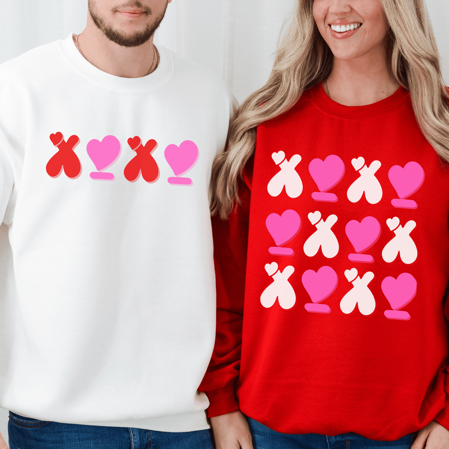 XOXO Valentine's Day Sweatshirt, Trendy Self Love Gift, Preppy Valentine Gift for Her, Aesthetic VSCO Love Day, Valentine Days Gift Crewneck