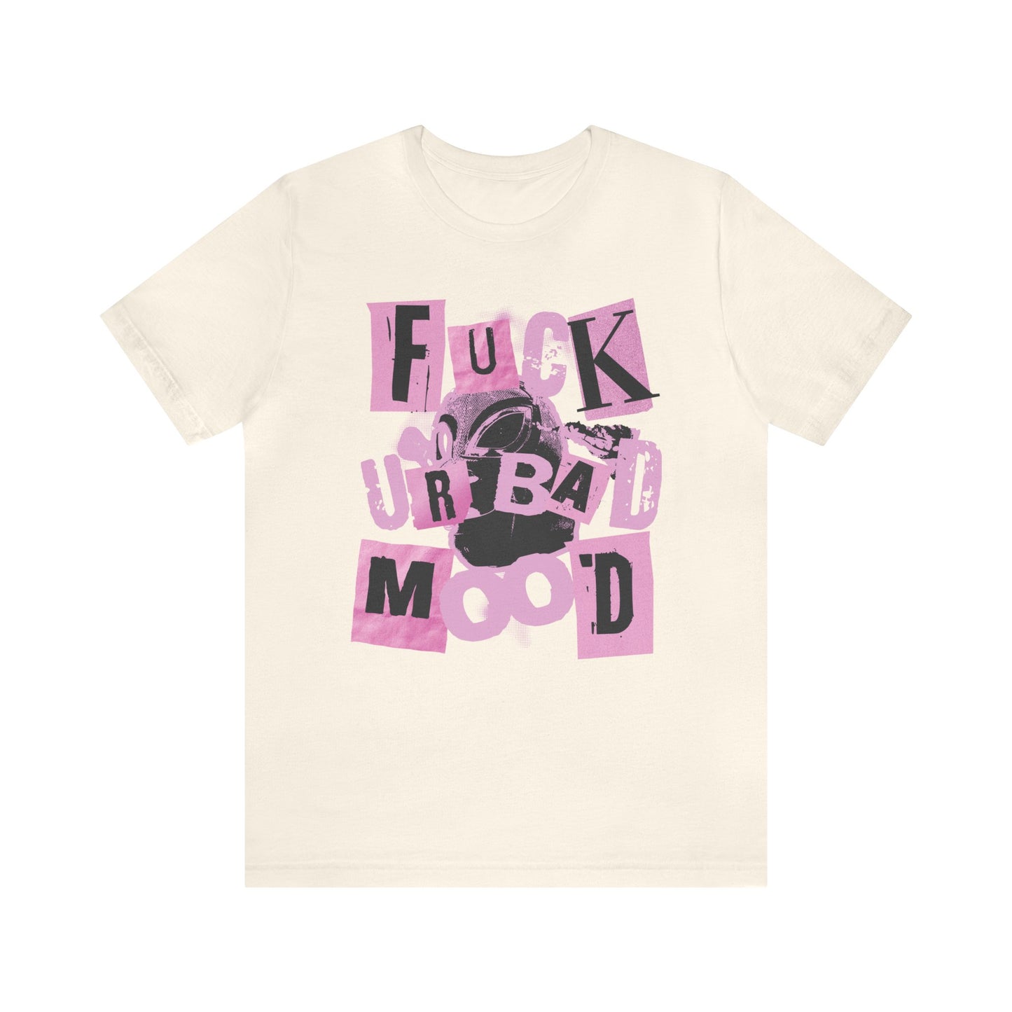 Eff Your Bad Mood Shirt, Funny Graphic Shirt, Mental Health Happiness Tee, Aesthetic Trendy Oversized Shirt, VSCO Tik Tok Gift