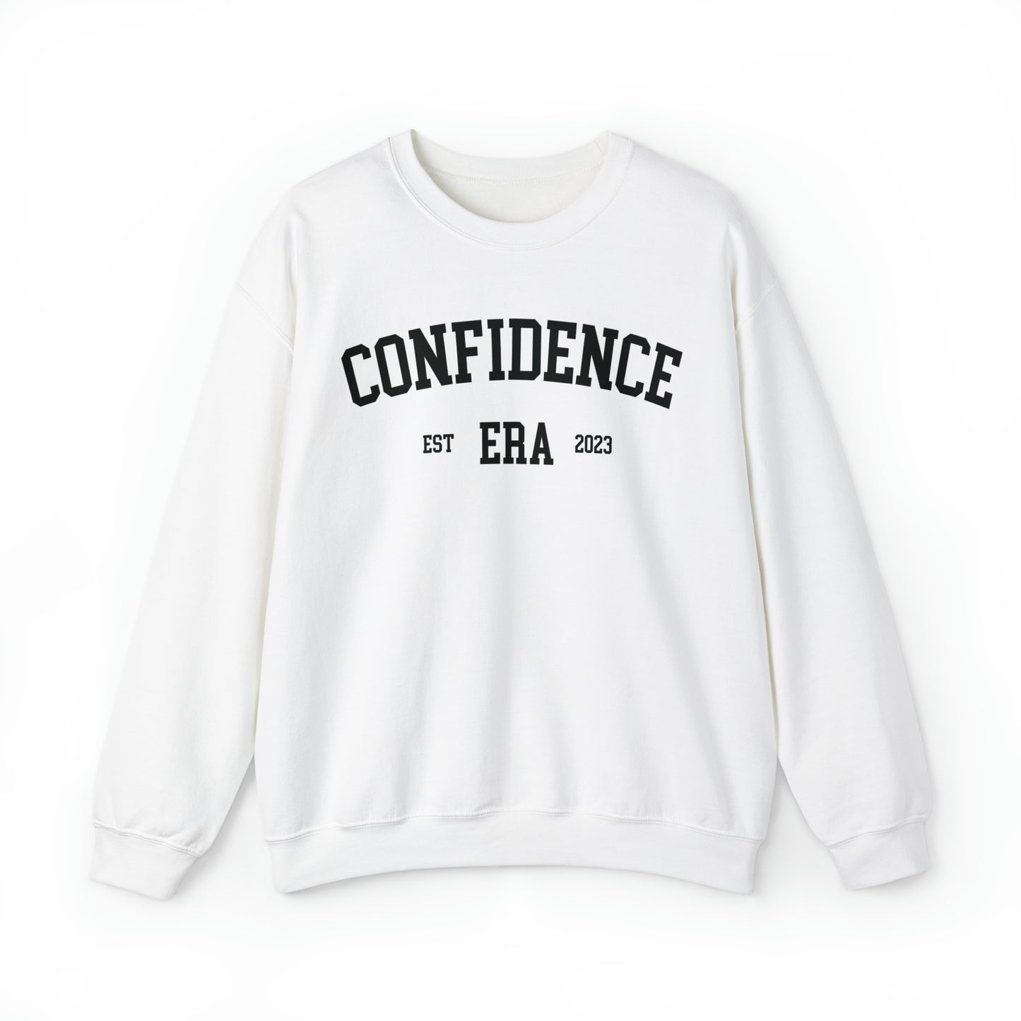 Inspiration Motivation College Sweatshirt, In My Confidence Era Aesthetic Trendy Sweatshirt, University Crewneck, Oversized Sweatshirt