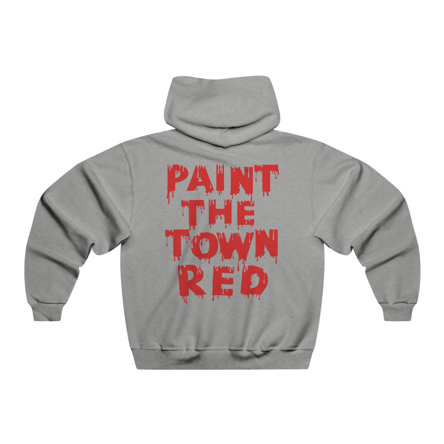 Paint The Town Red Hoodie, Trendy Sweatshirt, Oversized Hoodie, Aesthetic Hoodie