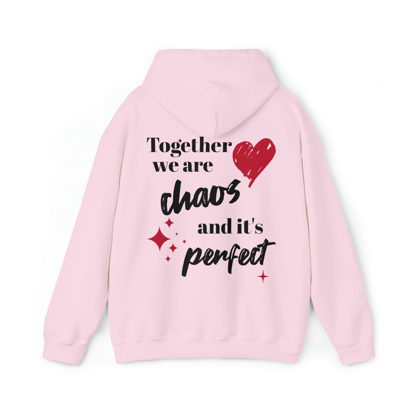 Together We Are Chaos Hoodie, Aesthetic Hoodies, Trendy Oversized Sweatshirts, Quote Sweatshirt