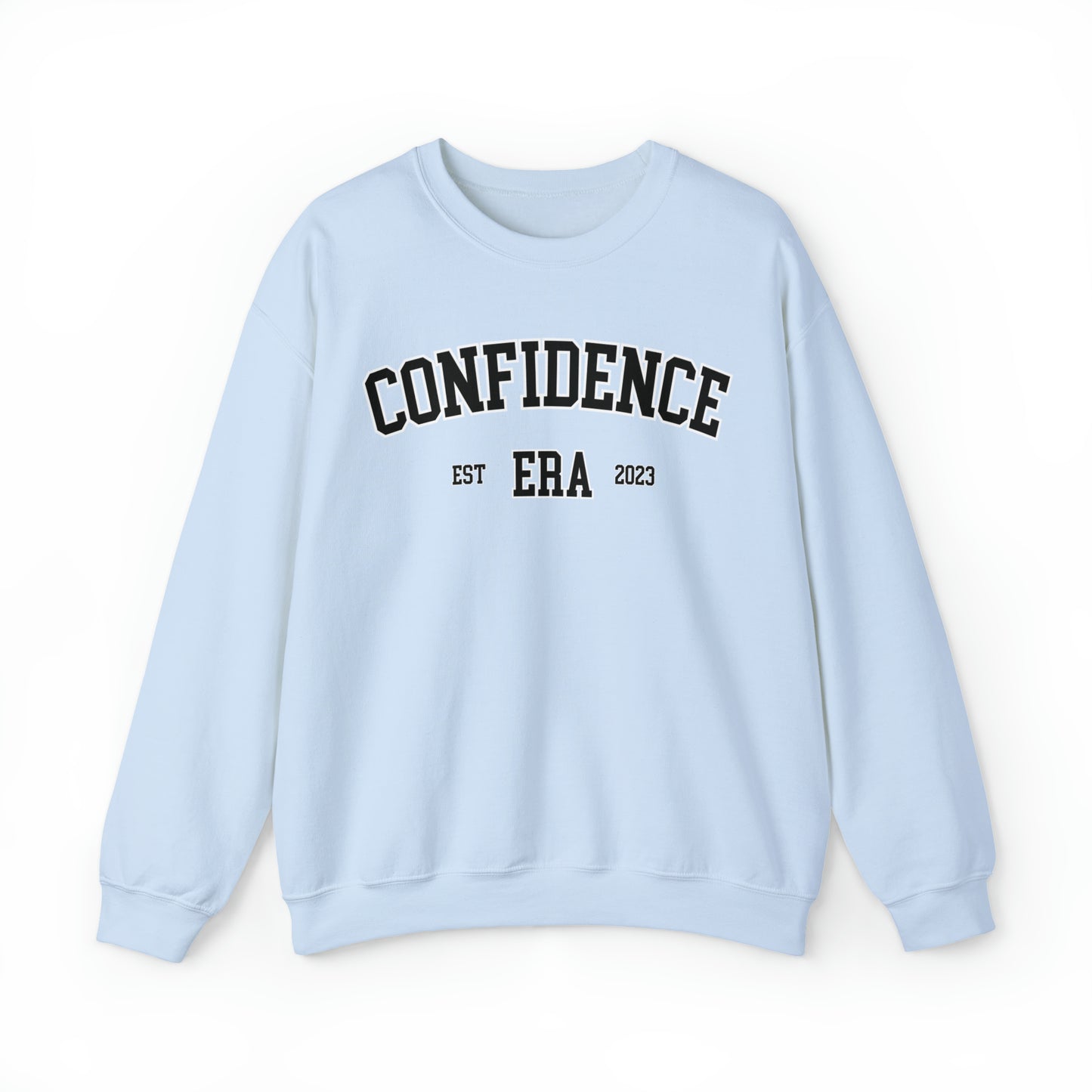 Inspiration Motivation College Sweatshirt, In My Confidence Era Aesthetic Trendy Sweatshirt, University Crewneck, Oversized Sweatshirt