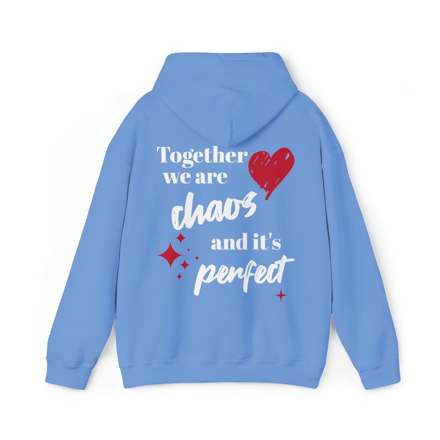 Together We Are Chaos Hoodie, Aesthetic Hoodies, Trendy Oversized Sweatshirts, Quote Sweatshirt