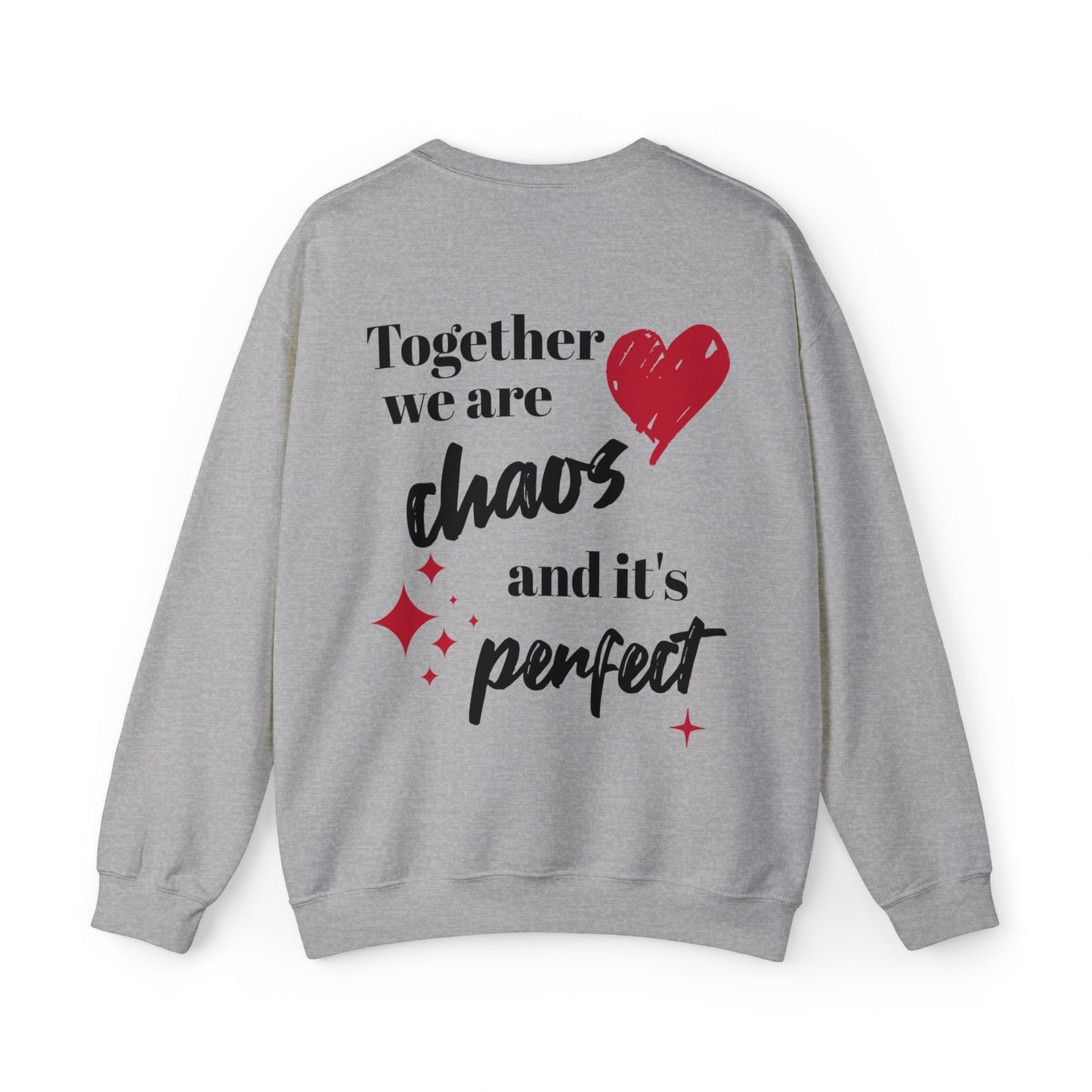 Together We Are Chaos Crewneck Sweatshirt, Aesthetic Sweatshirt, Trendy Sweatshirts, Oversized Sweatshirt