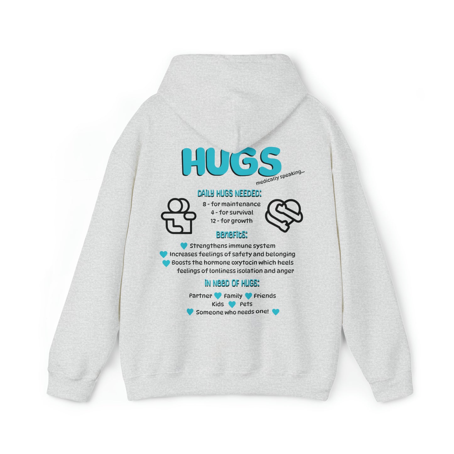 Mental Health Hugs Hoodie, VSCO Love Sweatshirt, Aesthetic Trendy Oversized Hoodies, Mental Health Matters Sweatshirt, Tik Tok Hoodie Gift