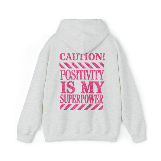 Positivity Is My Superpower Sweatshirt Hoodies, Trendy Hoodies, Aesthetic Sweatshirt, VSCO Hoodie, Oversized Sweatshirt