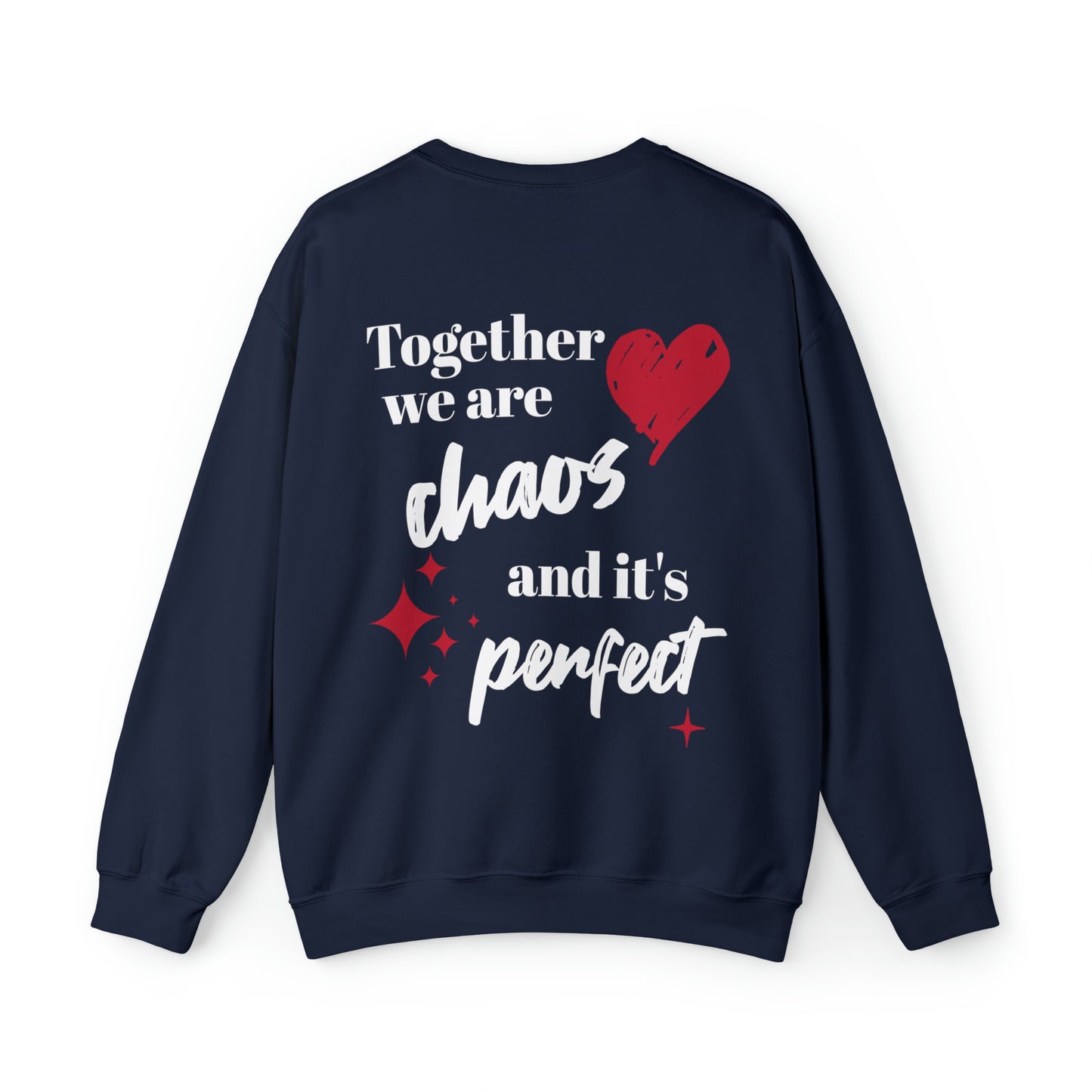 Together We Are Chaos Crewneck Sweatshirt, Aesthetic Sweatshirt, Trendy Sweatshirts, Oversized Sweatshirt