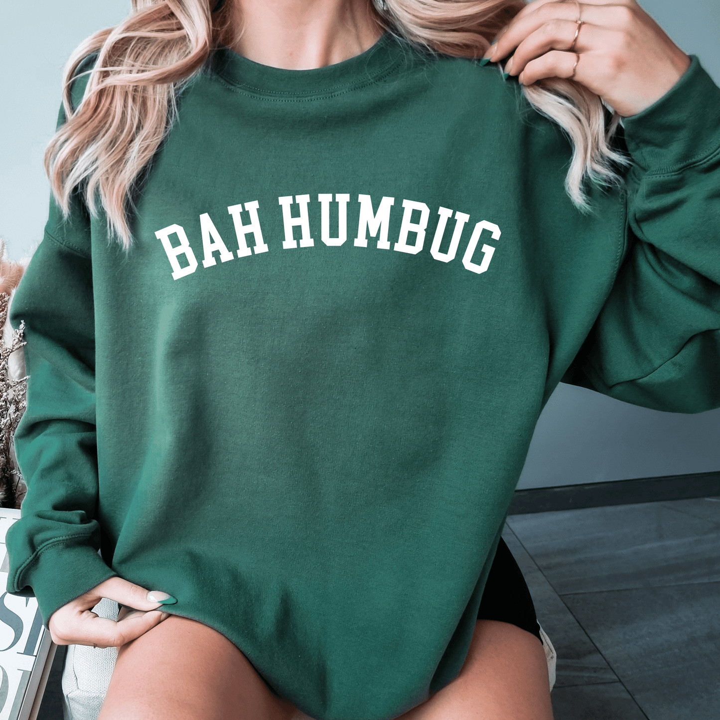 Bah Humbug Sweatshirt, Merry Christmas Sweatshirts, Holiday Crewneck Sweatshirts, Cute Holiday, Plus Sized Christmas, Christmas Aesthetic Gifts