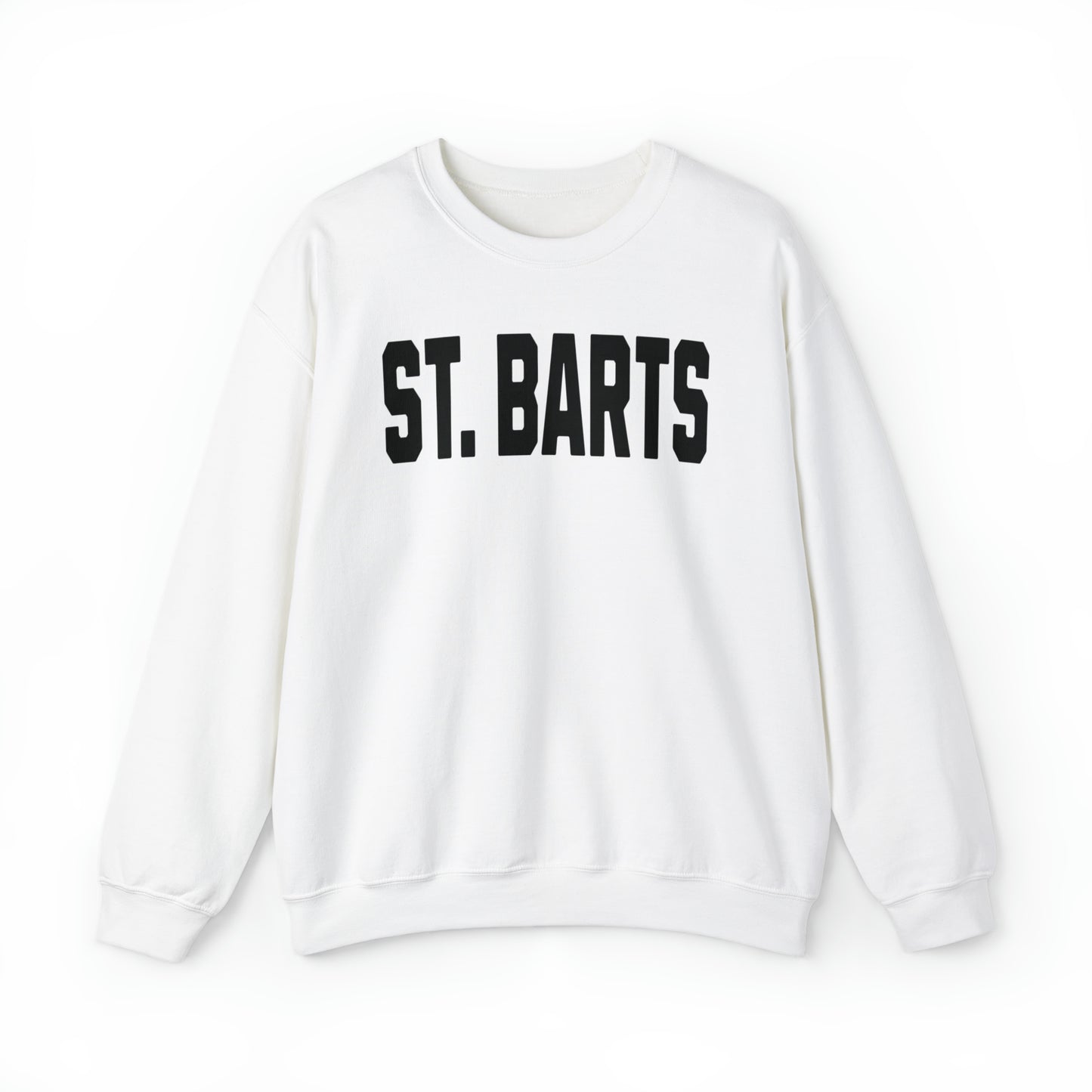 ST. BARTS Sweatshirt, College Sweatshirt, University Crewneck, Oversized Sweatshirt, Trendy Aesthetic Sweatshirt, VSCO Sweatshirt