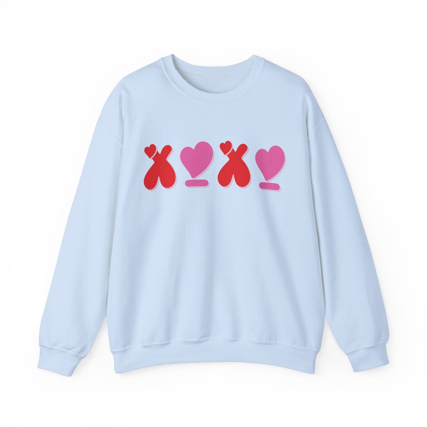 XOXO Valentine's Day Sweatshirt, Trendy Self Love Gift, Preppy Valentine Gift for Her, Aesthetic VSCO Love Day, Valentine Days Gift Crewneck