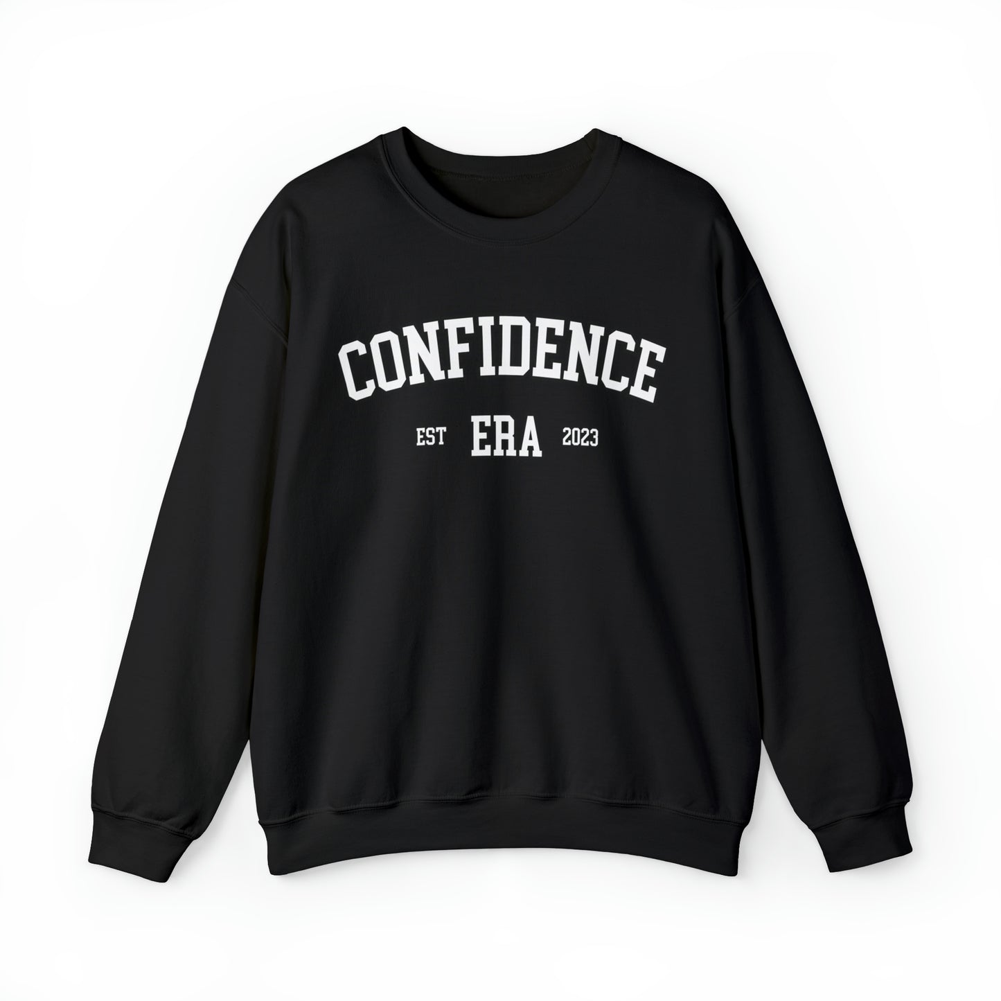 Inspiration Motivation College Sweatshirt, In My Confidence Era Aesthetic Trendy Sweatshirt, University Crewneck, Oversized Sweatshirt