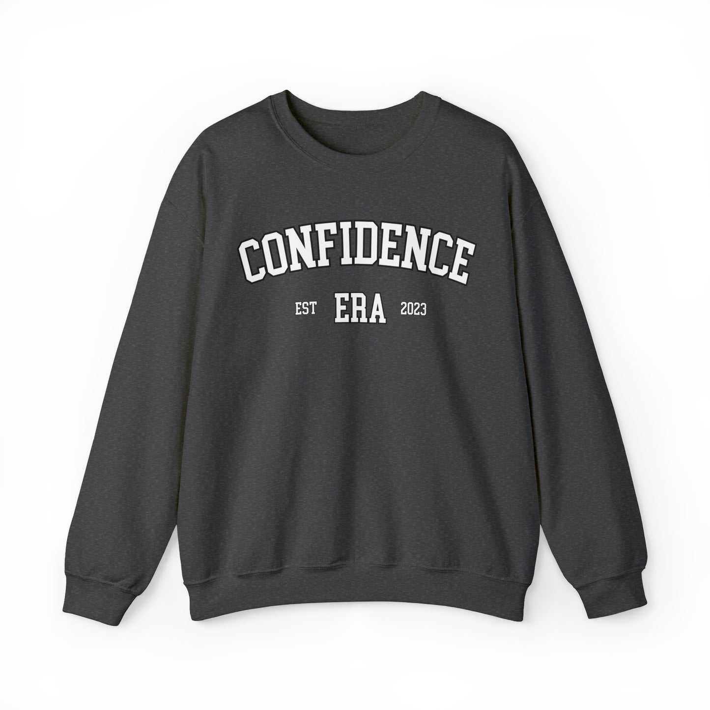 Inspiration Motivation College Sweatshirt, In My Confidence Era Aesthetic Trendy Sweatshirt, University Crewneck, Oversized Sweatshirt