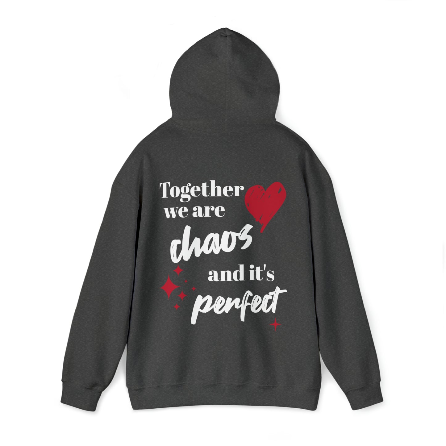 Together We Are Chaos Hoodie, Aesthetic Hoodies, Trendy Oversized Sweatshirts, Quote Sweatshirt