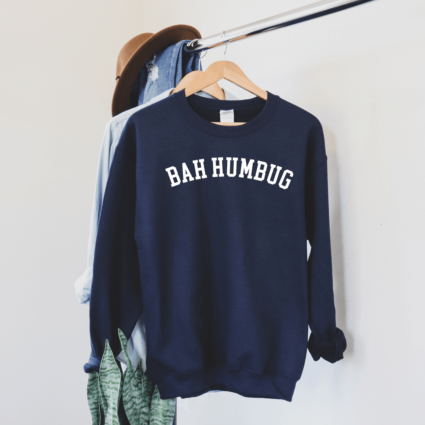 Bah Humbug Sweatshirt, Merry Christmas Sweatshirts, Holiday Crewneck Sweatshirts, Cute Holiday, Plus Sized Christmas, Christmas Aesthetic Gifts