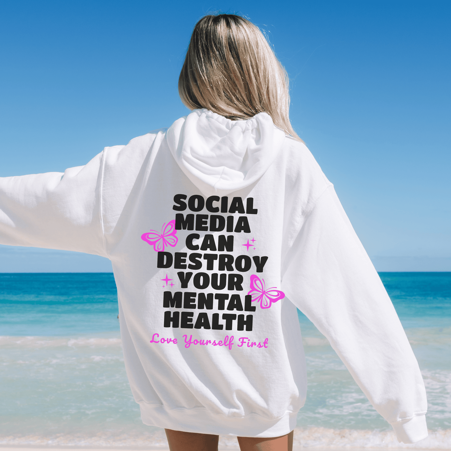 Mental Health Sweatshirt, Aesthetic Trendy Sweatshirts Hoodies, VSCO Hoodie