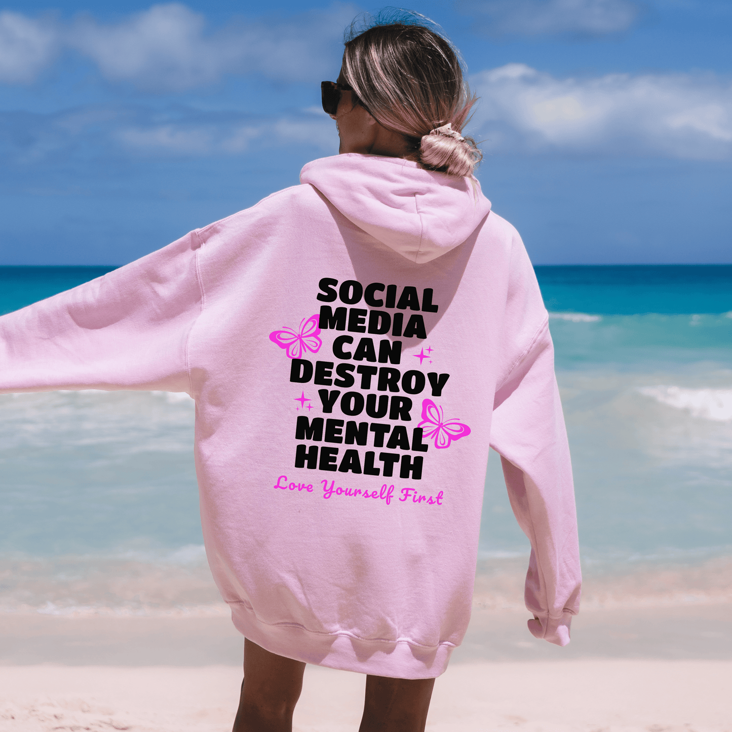 Mental Health Sweatshirt, Aesthetic Trendy Sweatshirts Hoodies, VSCO Hoodie