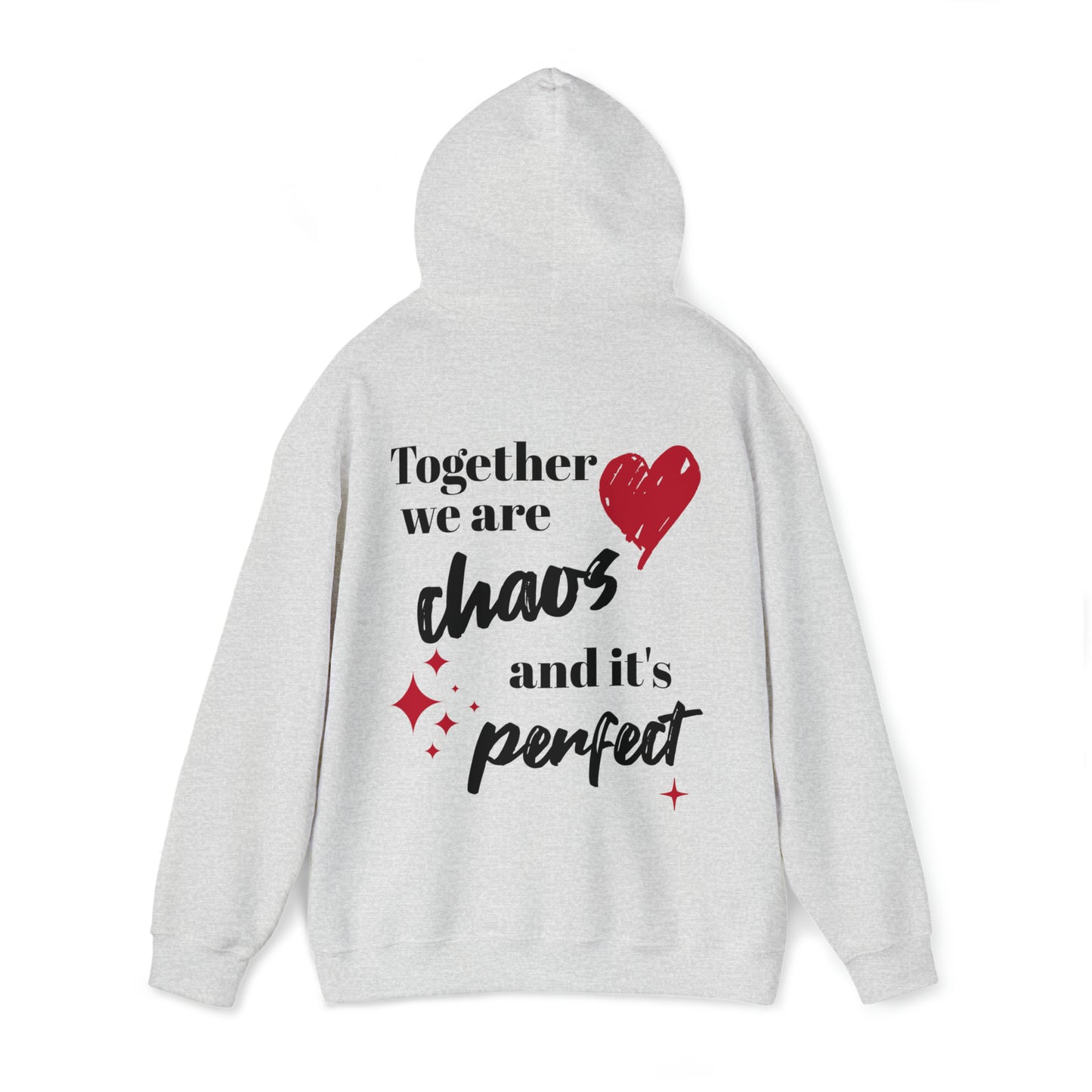 Together We Are Chaos Hoodie, Aesthetic Hoodies, Trendy Oversized Sweatshirts, Quote Sweatshirt