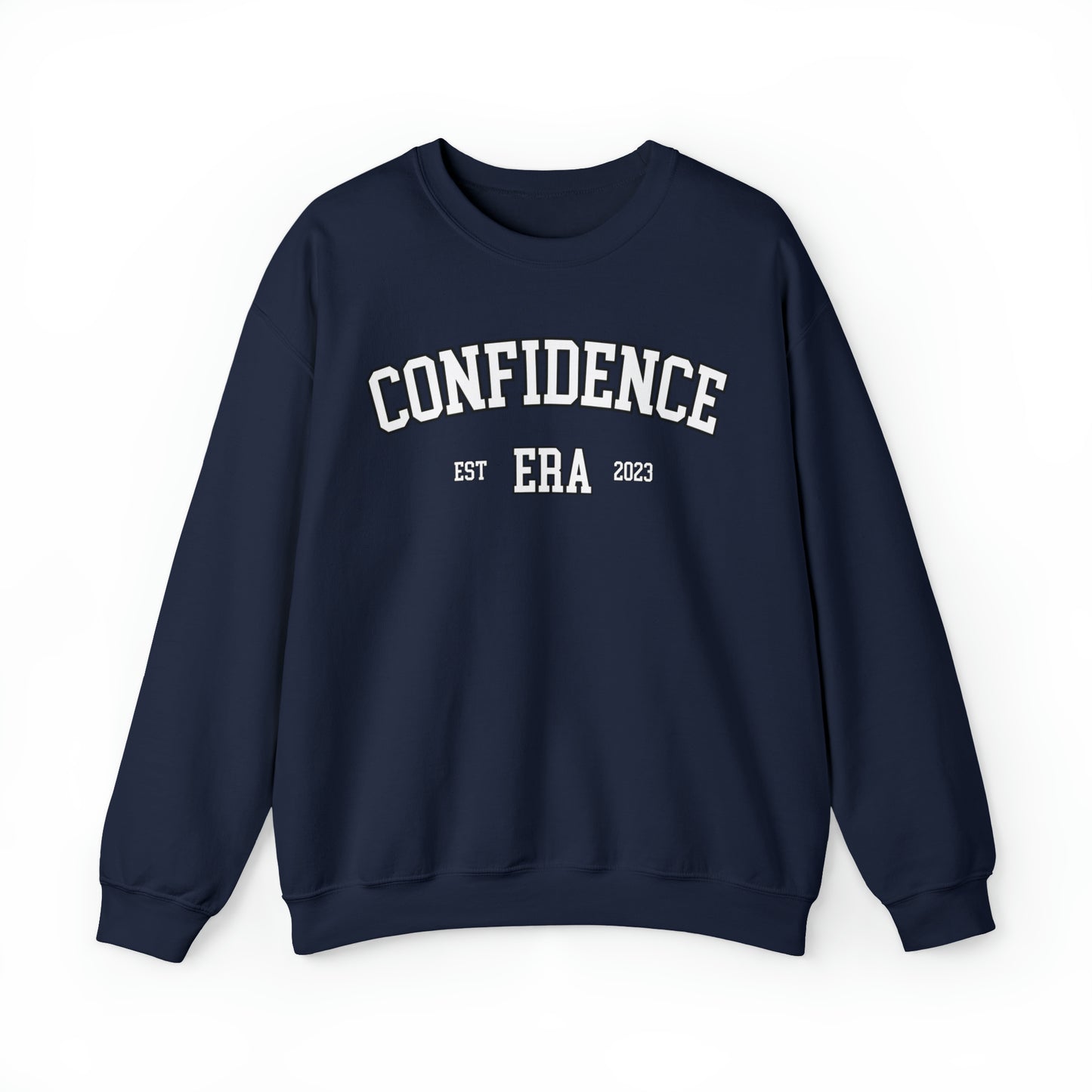 Inspiration Motivation College Sweatshirt, In My Confidence Era Aesthetic Trendy Sweatshirt, University Crewneck, Oversized Sweatshirt