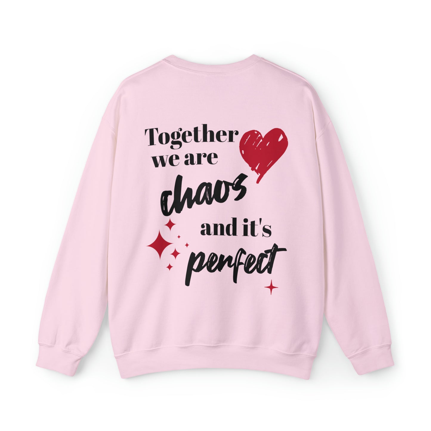 Together We Are Chaos Crewneck Sweatshirt, Aesthetic Sweatshirt, Trendy Sweatshirts, Oversized Sweatshirt