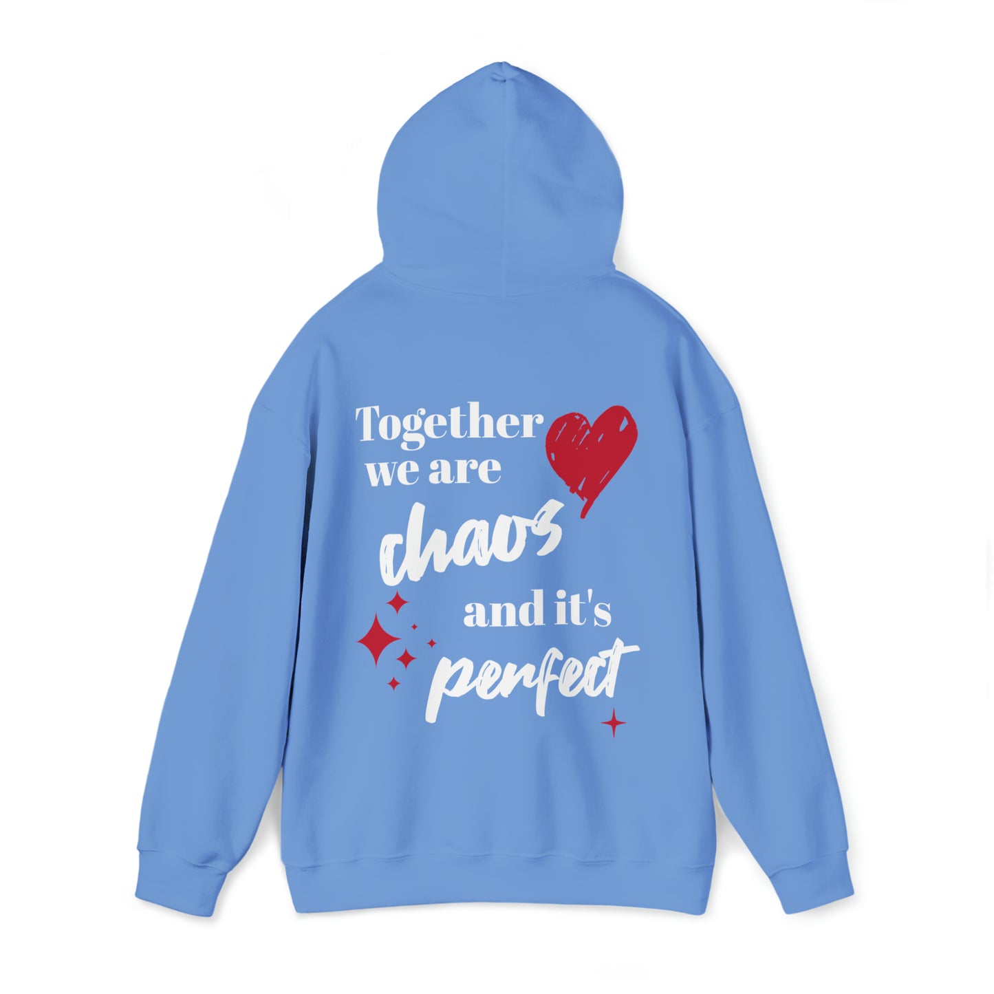 Together We Are Chaos Hoodie, Aesthetic Hoodies, Trendy Oversized Sweatshirts, Quote Sweatshirt