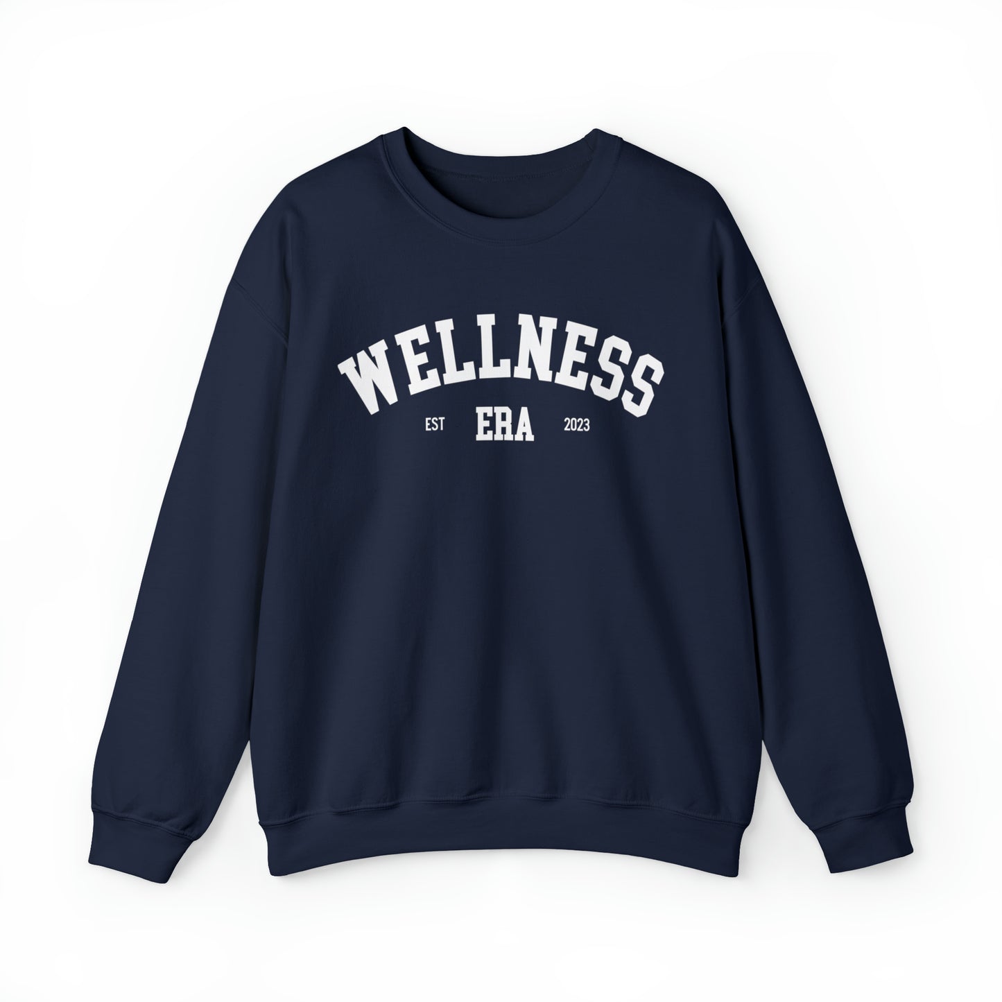 In My Wellness Era Crewneck Sweatshirt, Mental Health Sweatshirt, Collegiate Oversized Sweatshirt, Trendy Aesthetic Sweatshirt