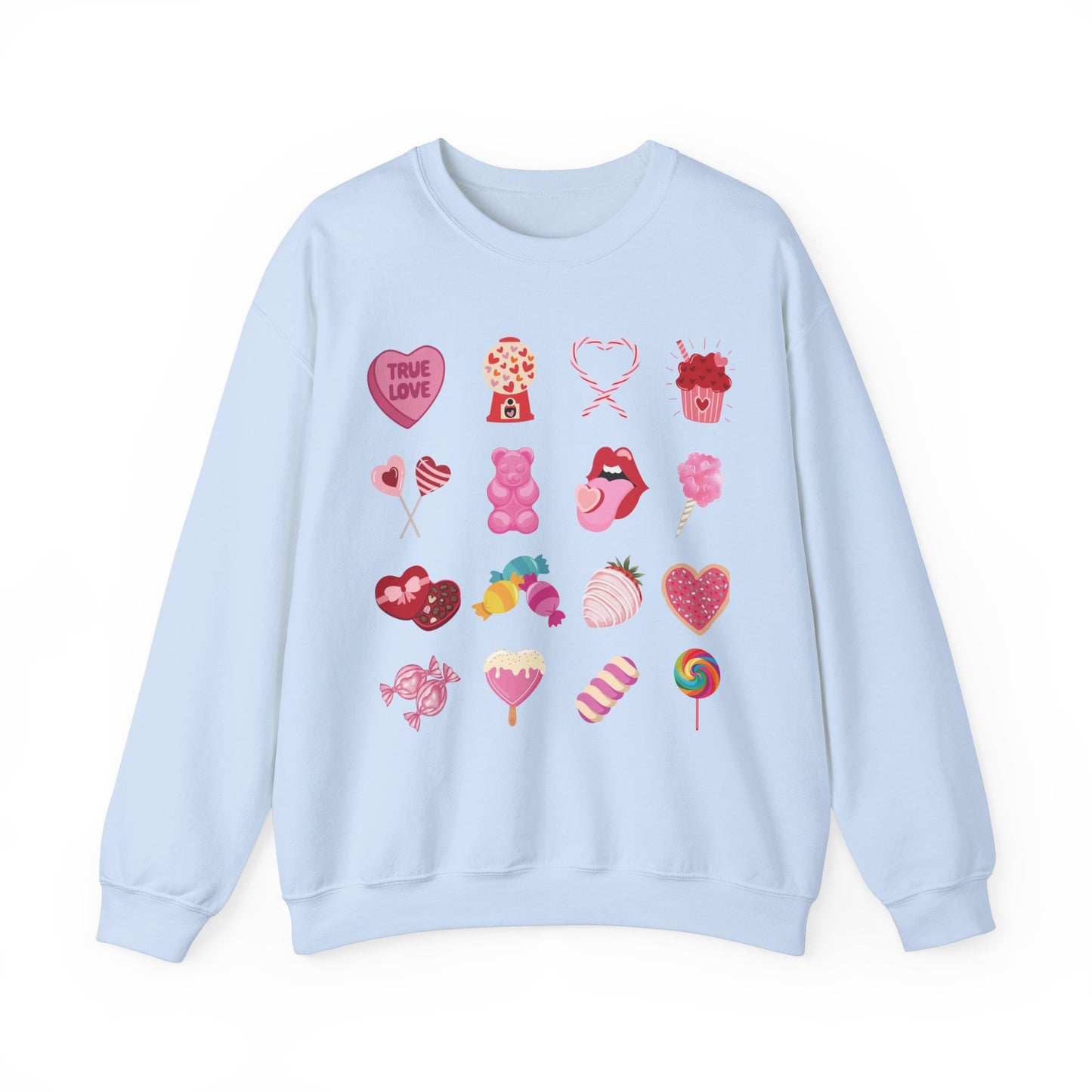 Valentine Sweatshirt, Best Seller Sweatshirt, Loved Sweatshirt, Preppy Valentines Design, Conversatio, Hearts, Happy Valentines Day, Be Mine