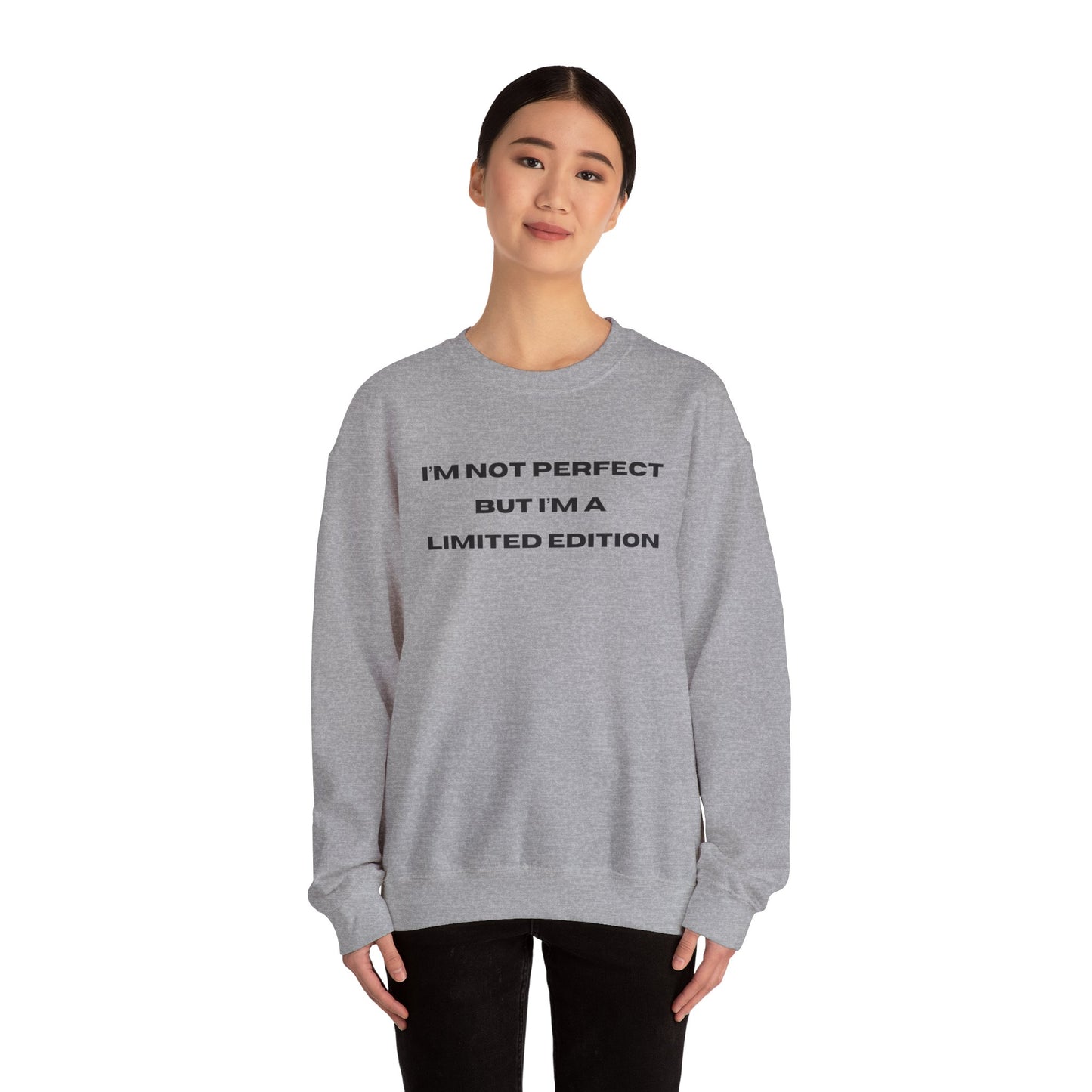 I'm Not Perfect Self Love Sweatshirt, Self Care Sweatshirt, Mental Health Hoodie, Aesthetic Trendy Gift for Friend, Oversized Crewneck