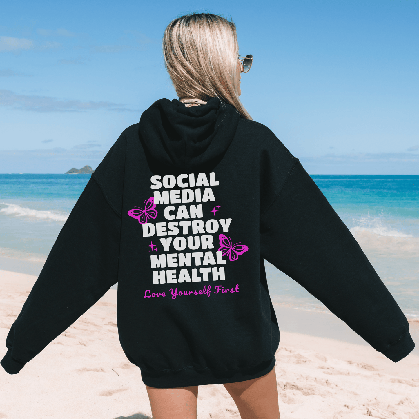 Mental Health Sweatshirt, Aesthetic Trendy Sweatshirts Hoodies, VSCO Hoodie