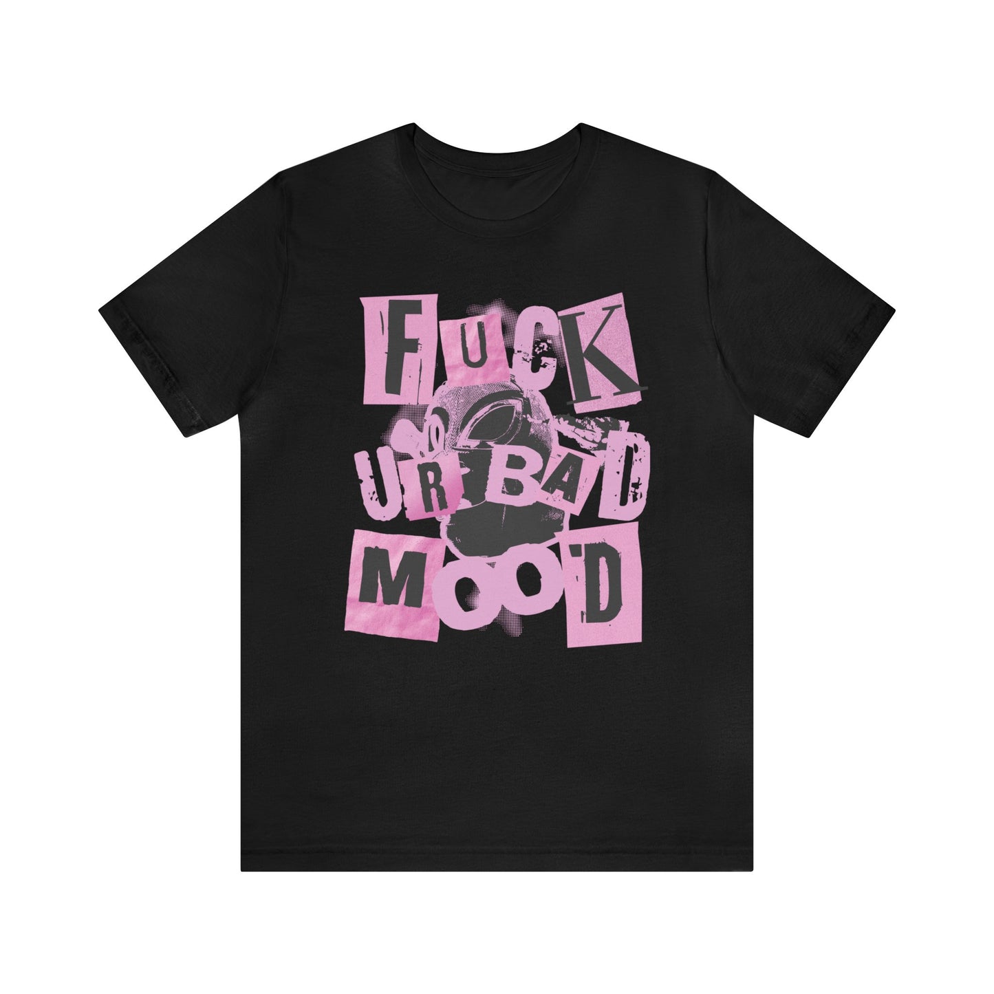 Eff Your Bad Mood Shirt, Funny Graphic Shirt, Mental Health Happiness Tee, Aesthetic Trendy Oversized Shirt, VSCO Tik Tok Gift