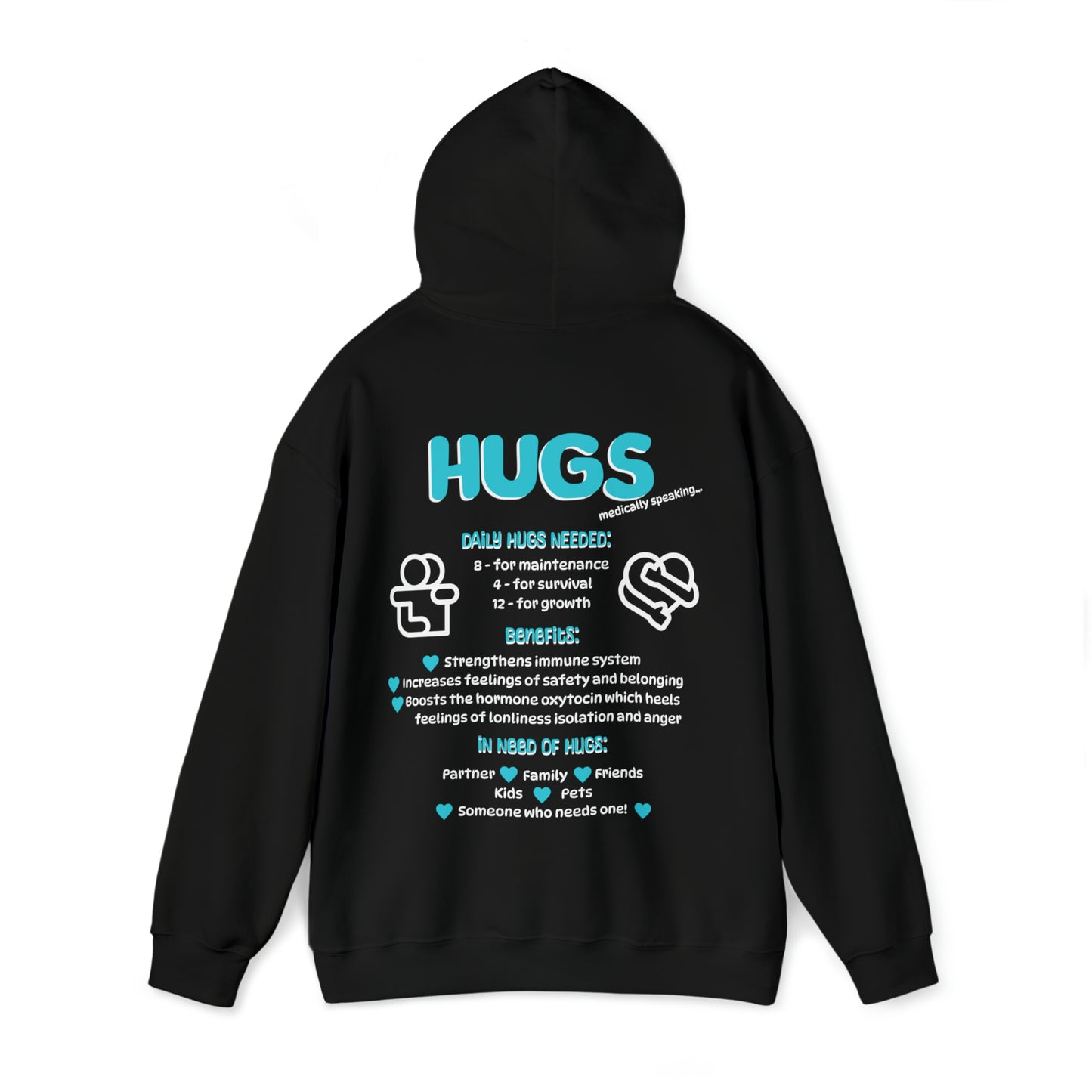 Mental Health Hugs Hoodie, VSCO Love Sweatshirt, Aesthetic Trendy Oversized Hoodies, Mental Health Matters Sweatshirt, Tik Tok Hoodie Gift