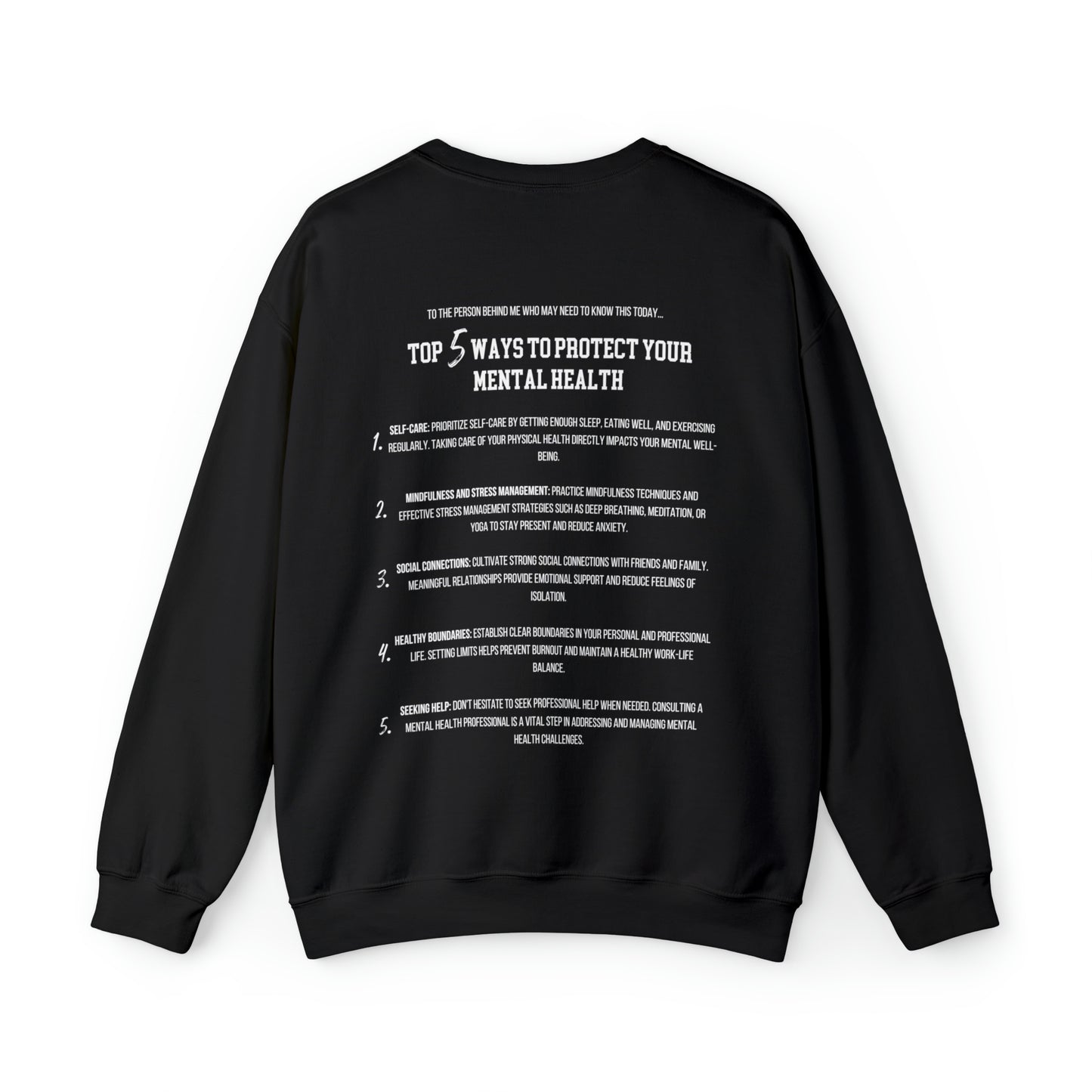 Mental Health Matters Sweatshirt, VSCO Sweatshirt Y2K Crewneck, Tiktoker Sweatshirt, Aesthetic Sweatshirt Trendy Oversized Sweatshirt Gift